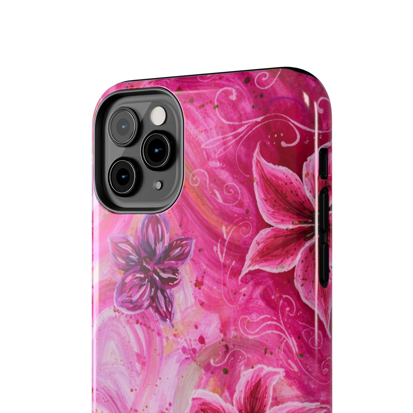 Watercolor Hibiscus - Protective Phone Case