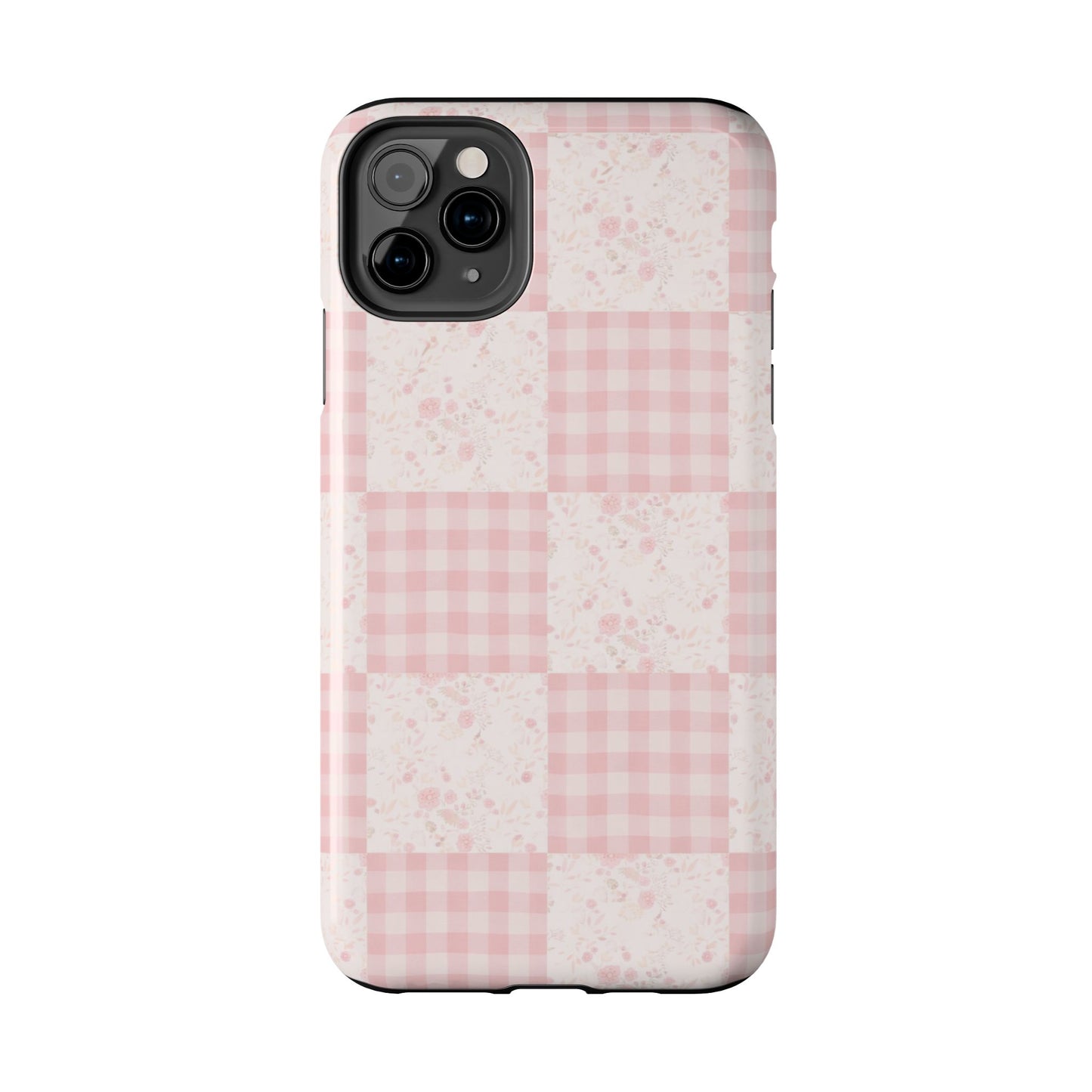 Baby Pink Quilt - Protective Phone Case