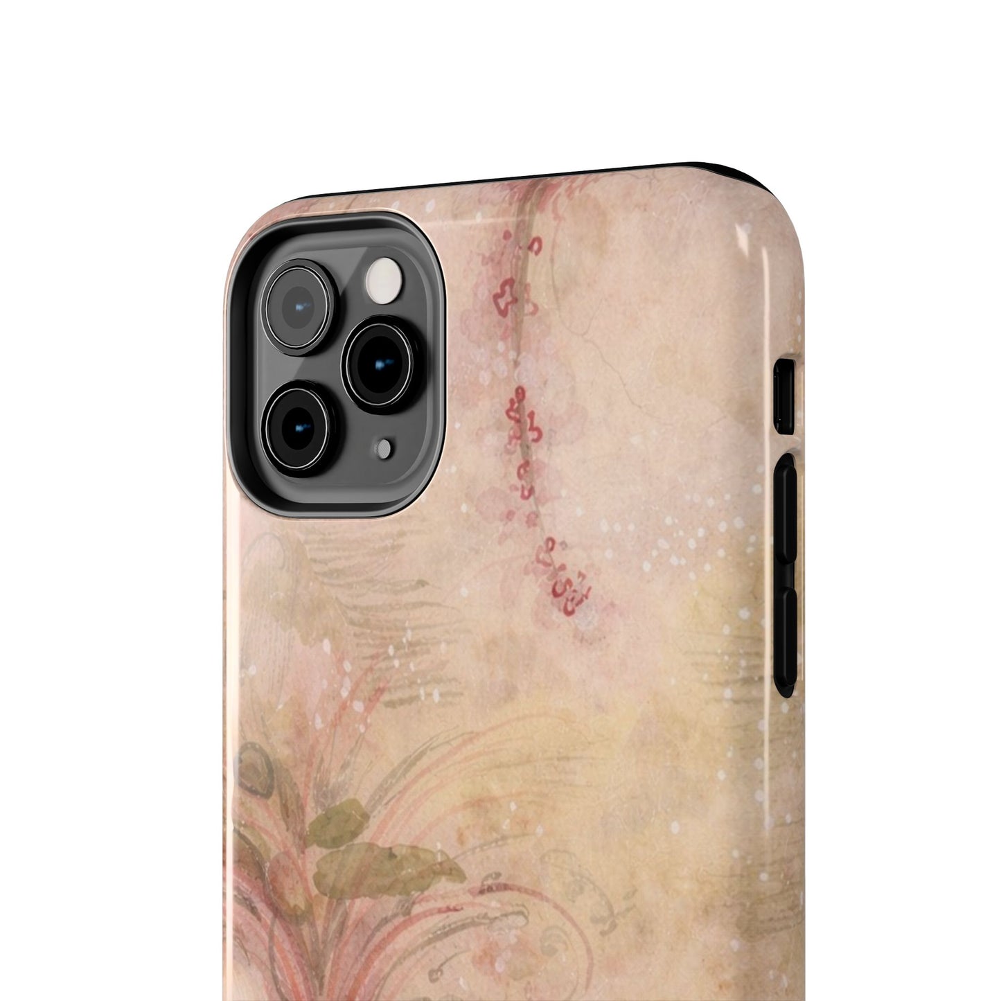 Antique Watercolor Floral - Protective Phone Case