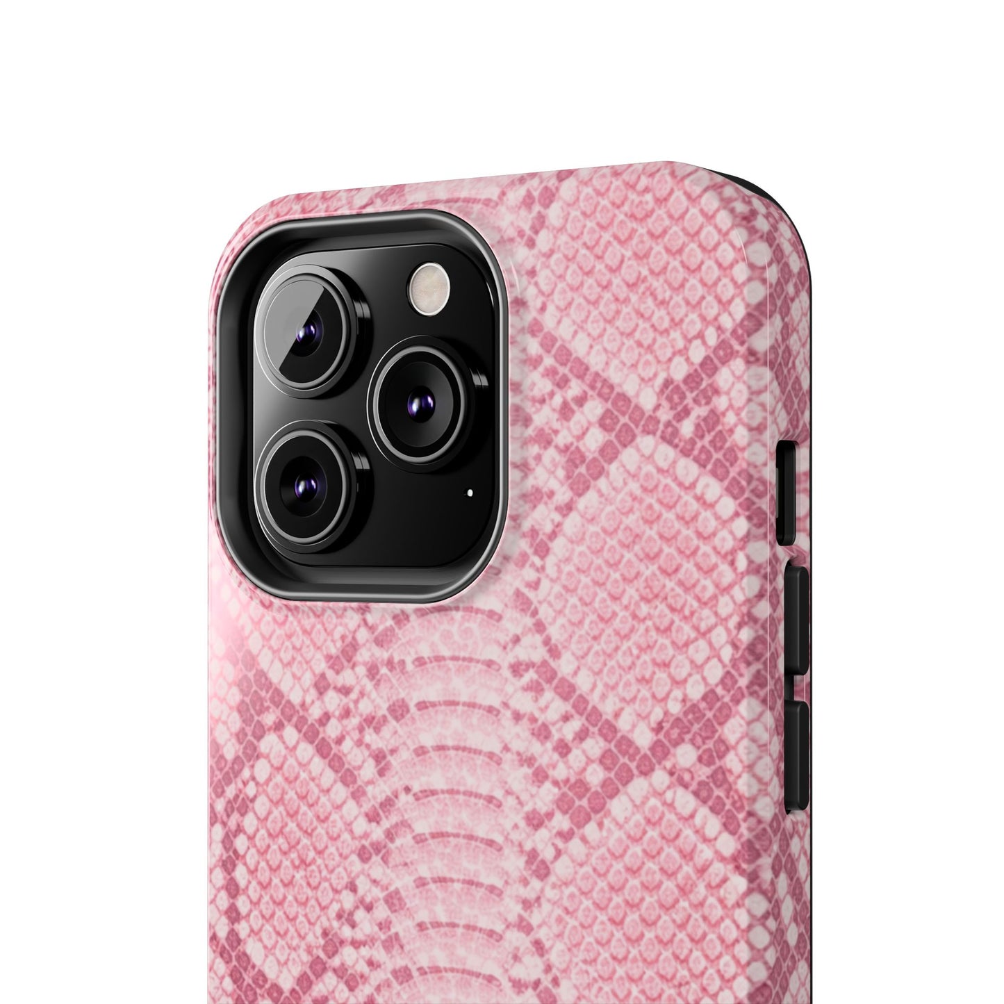 Pink Snake Skin - Protective Phone Case