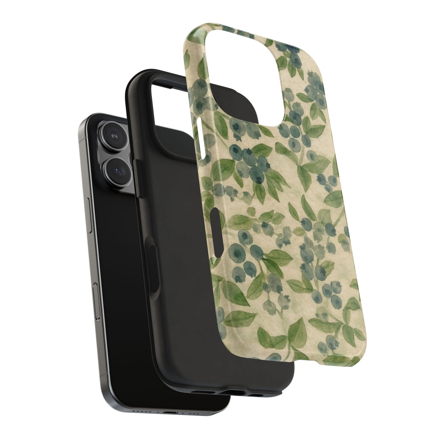 Wild Blueberries - Protective Phone Case