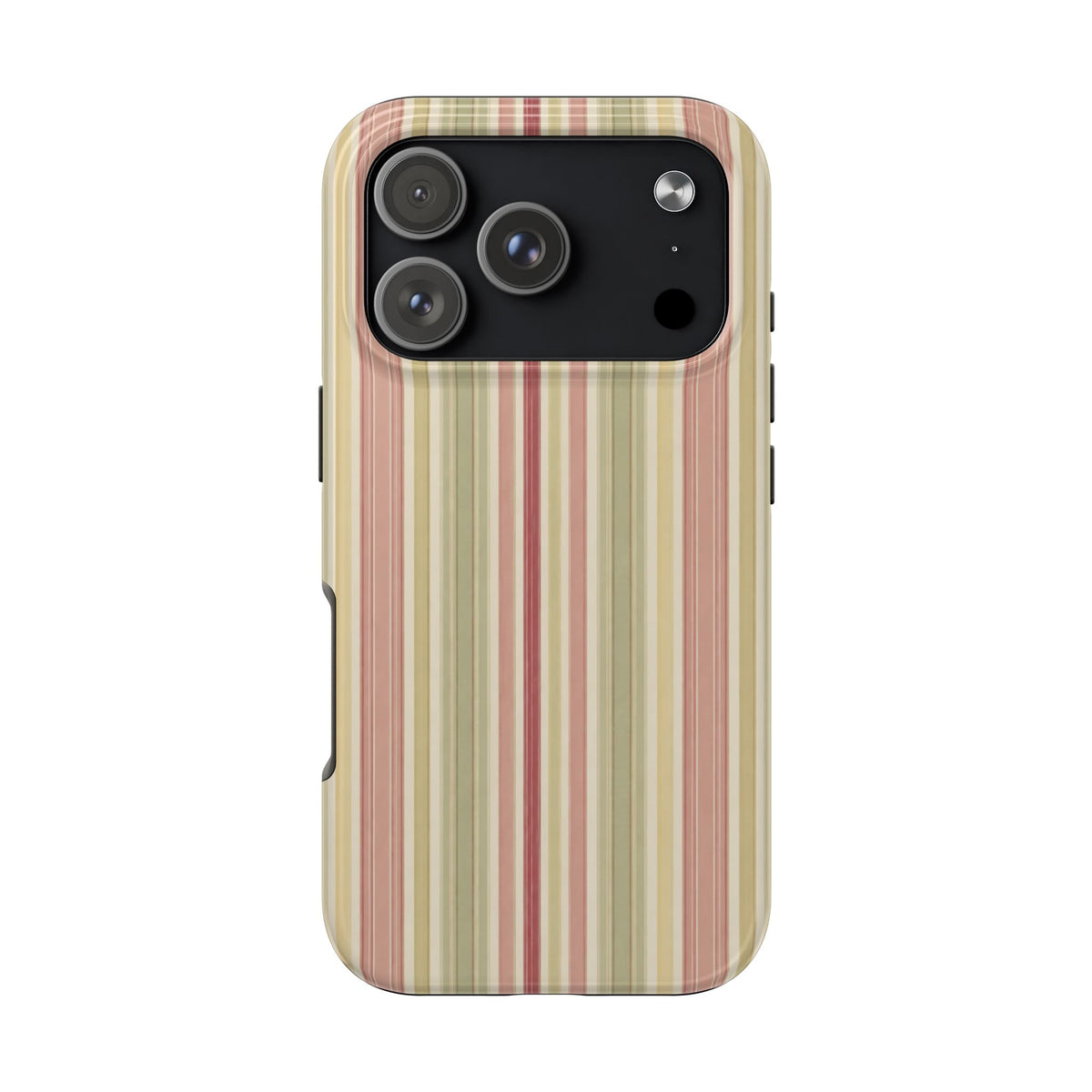 Rosewood Stripe - Protective Phone Case