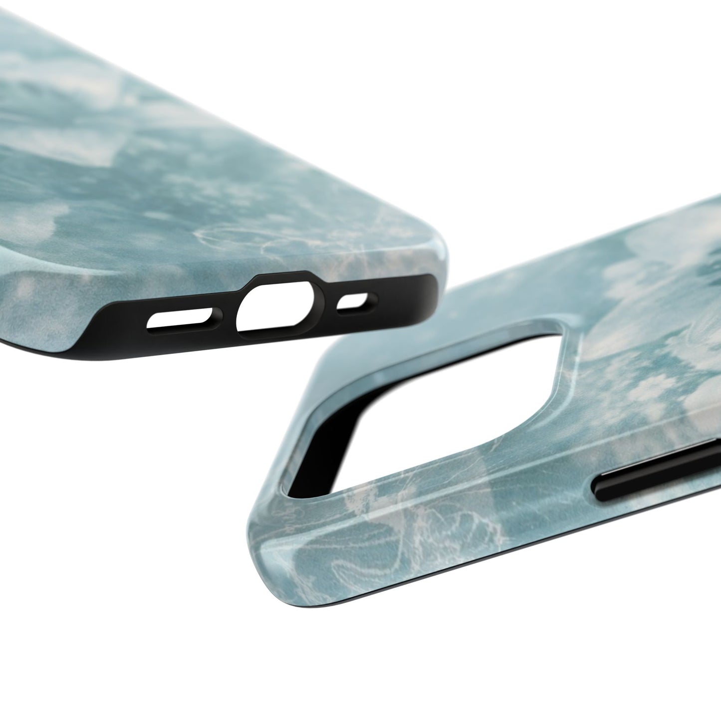 Teal Lily - Protective Phone Case