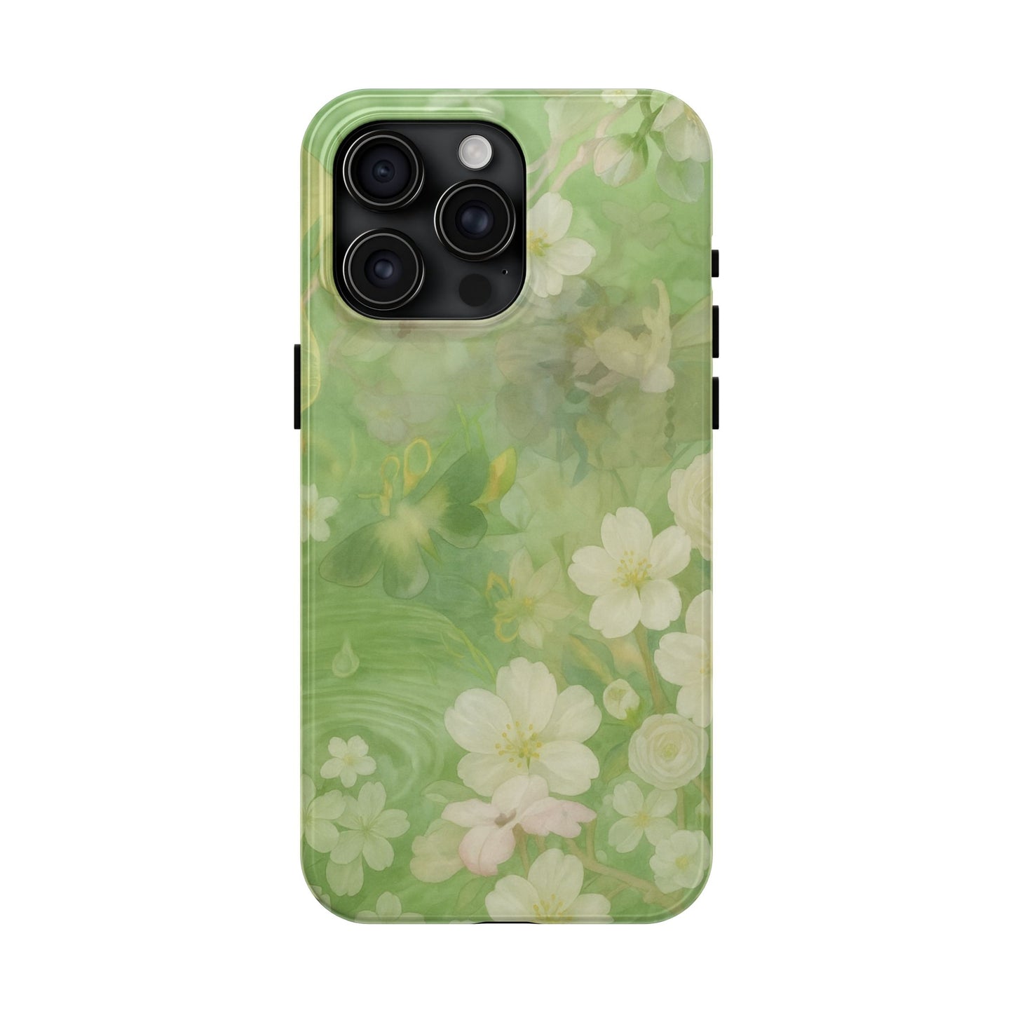 Sage Blossom - Protective Phone Case