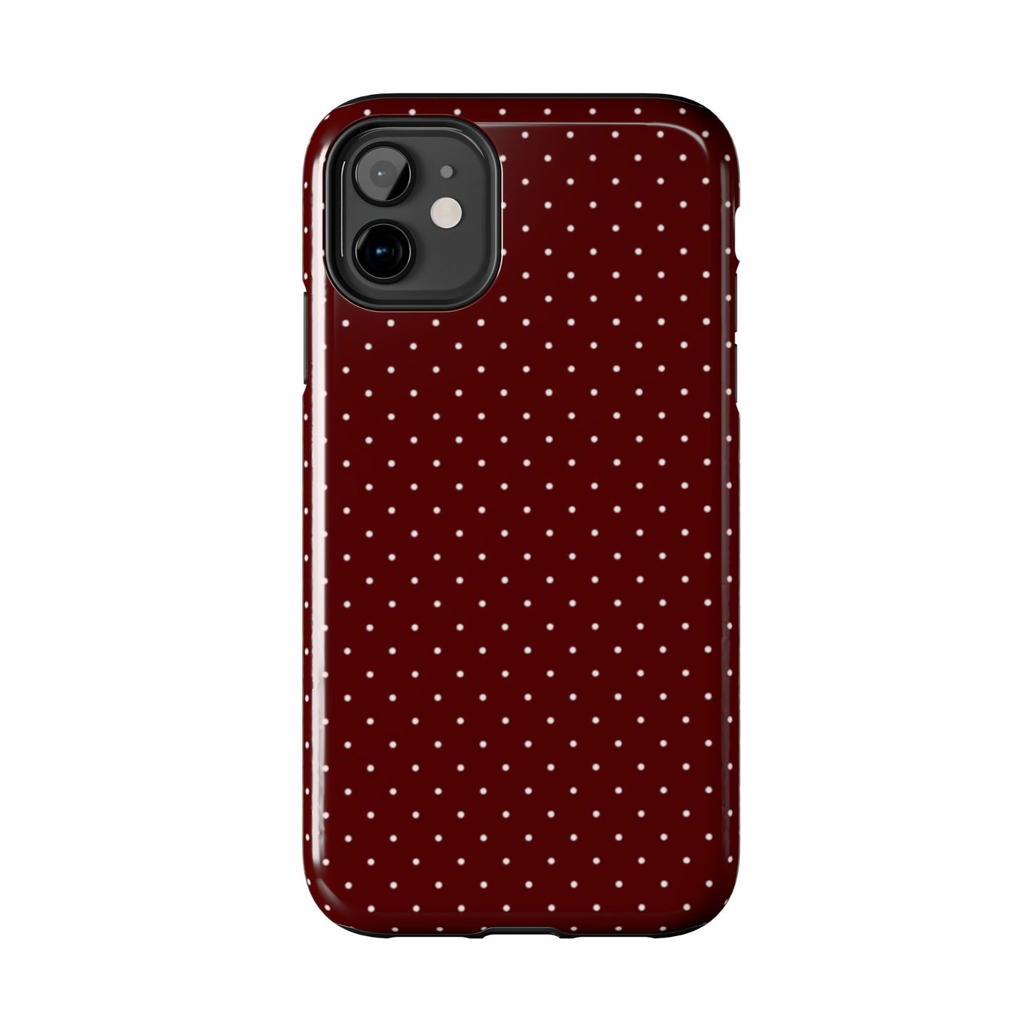 Red Polka Dots - Protective Phone Case
