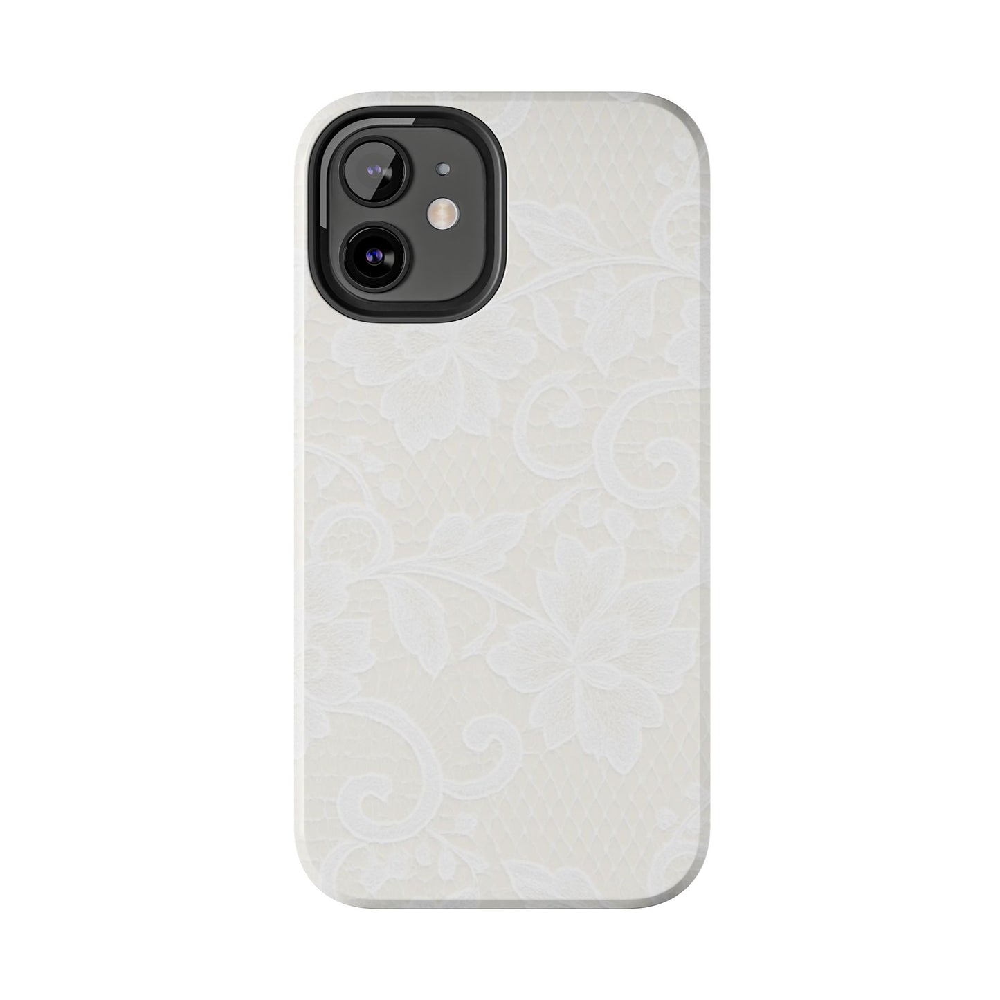 White Lace - Protective Phone Case