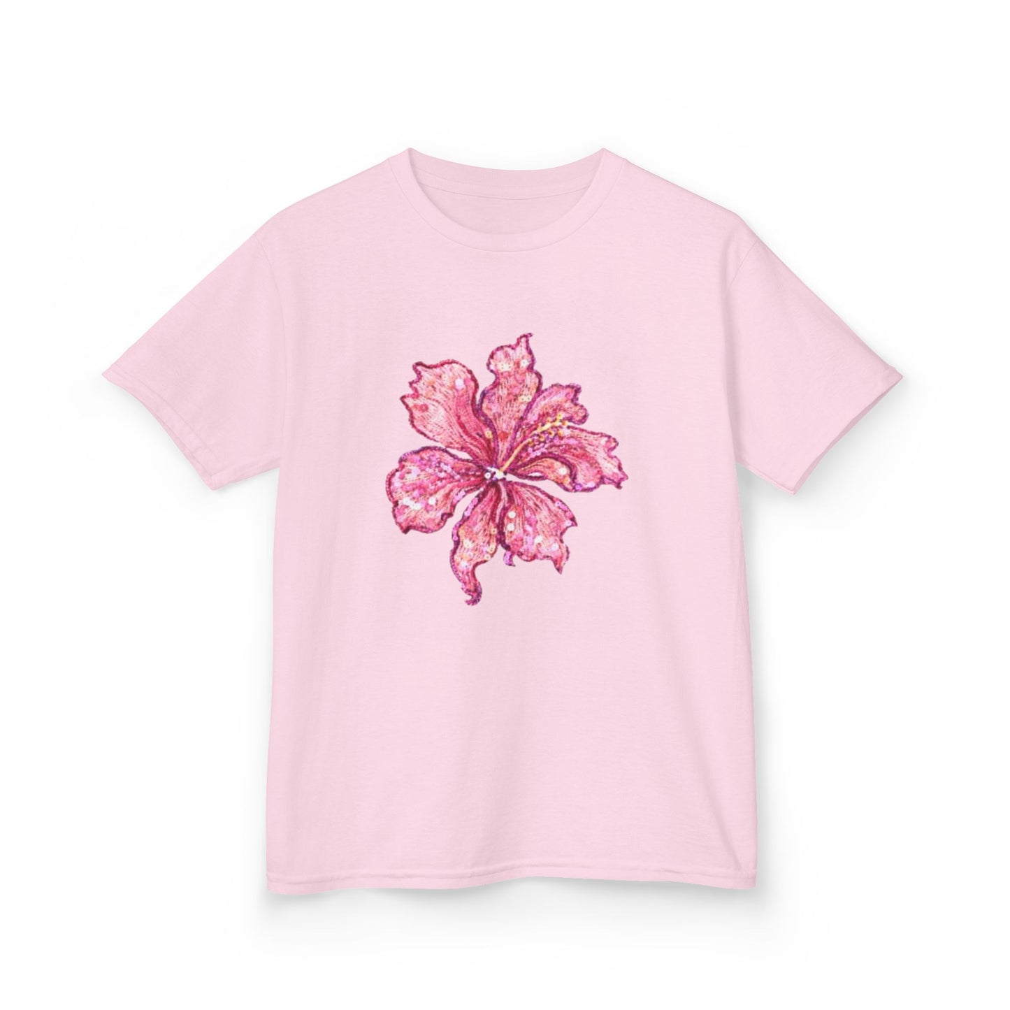 Floral Hibiscus - Baby Tee