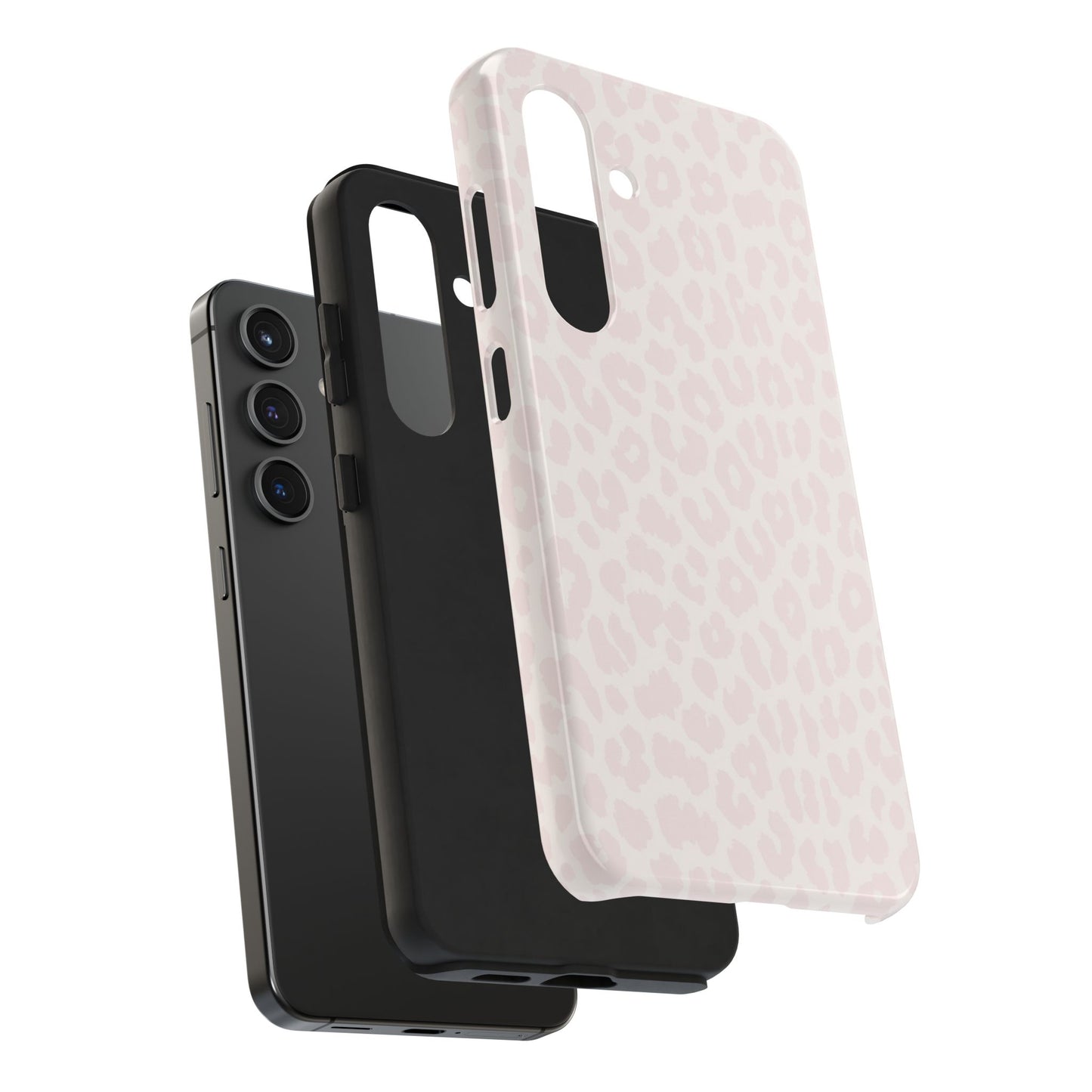 Petal Pink Leopard - Protective Phone Case