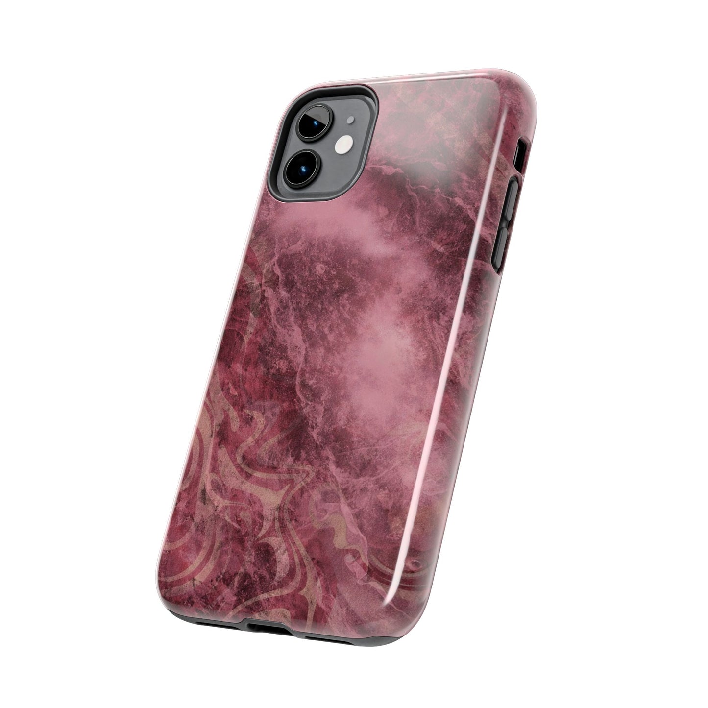 Marble Magenta - Protective Phone Case