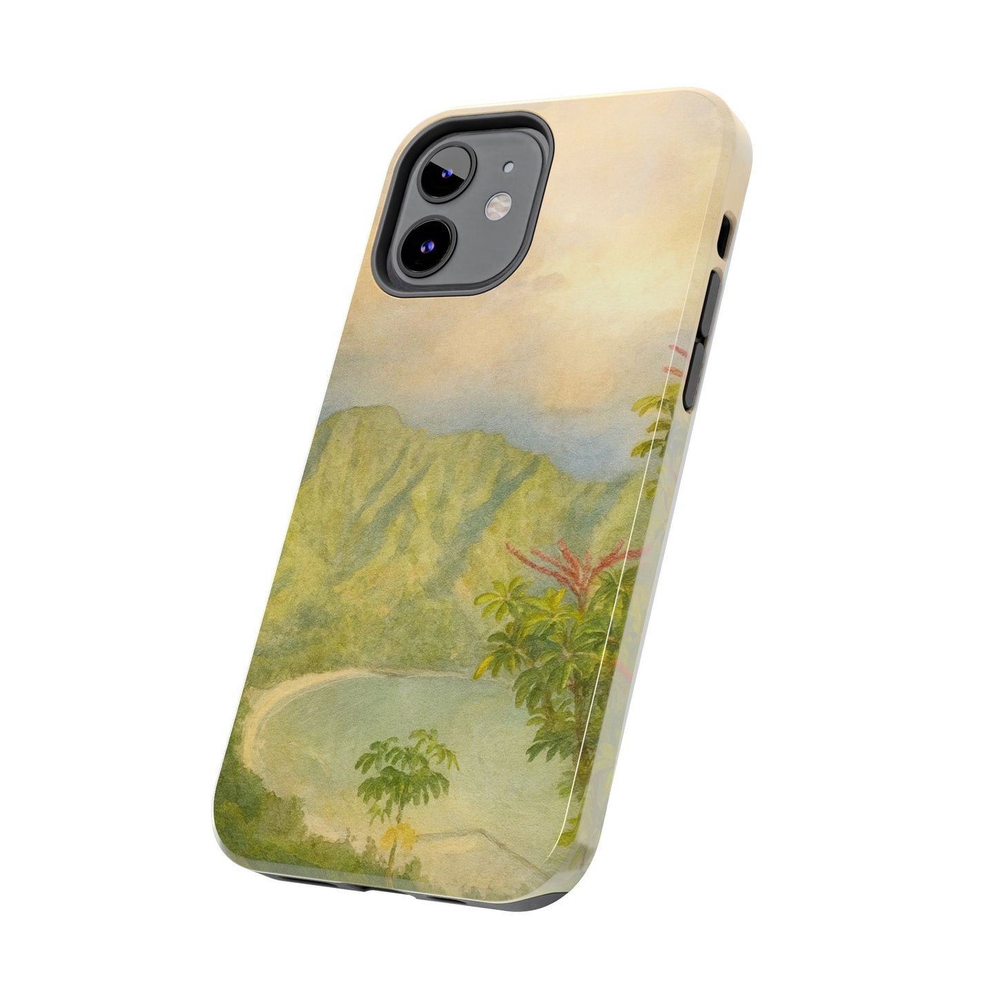 Vintage Tropical Beach - Protective Phone Case
