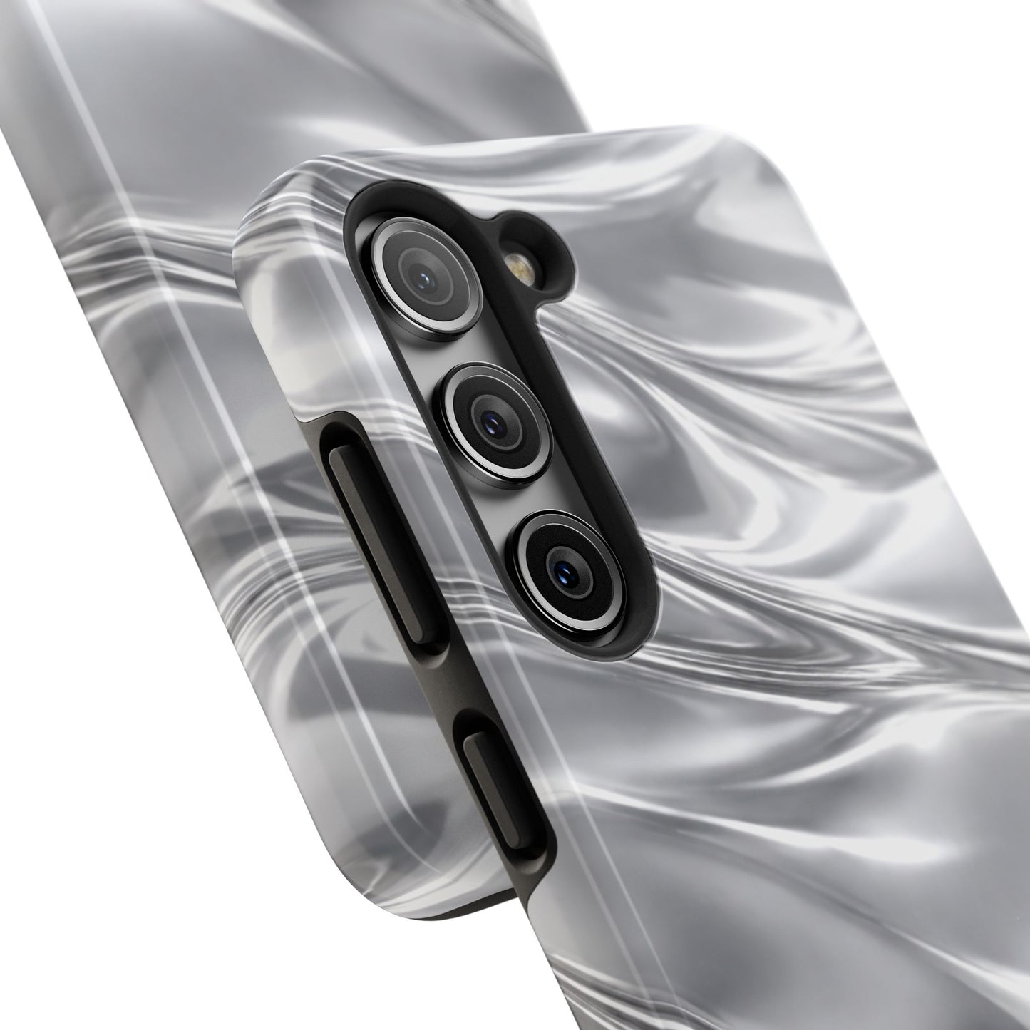 Silver Metallic - Protective Phone Case