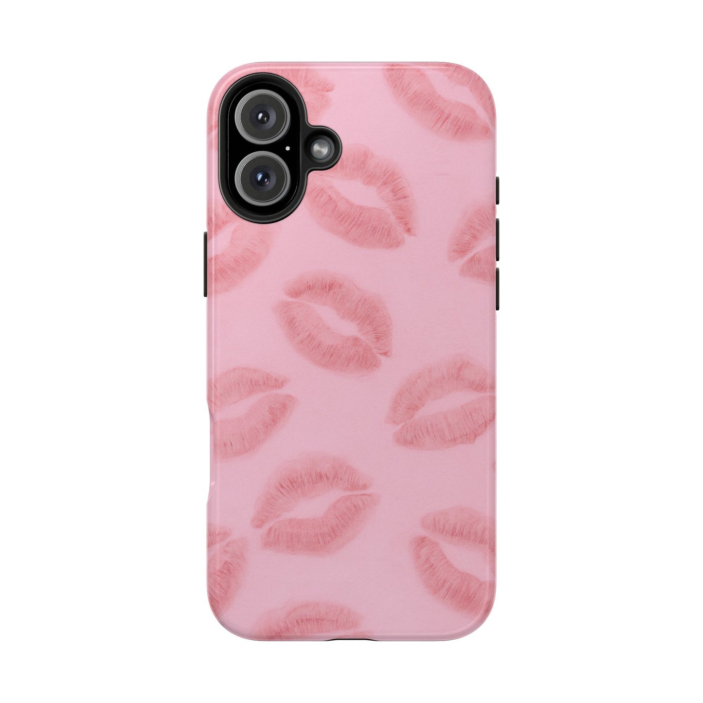 Pink Rosy Kisses - Protective Phone Case