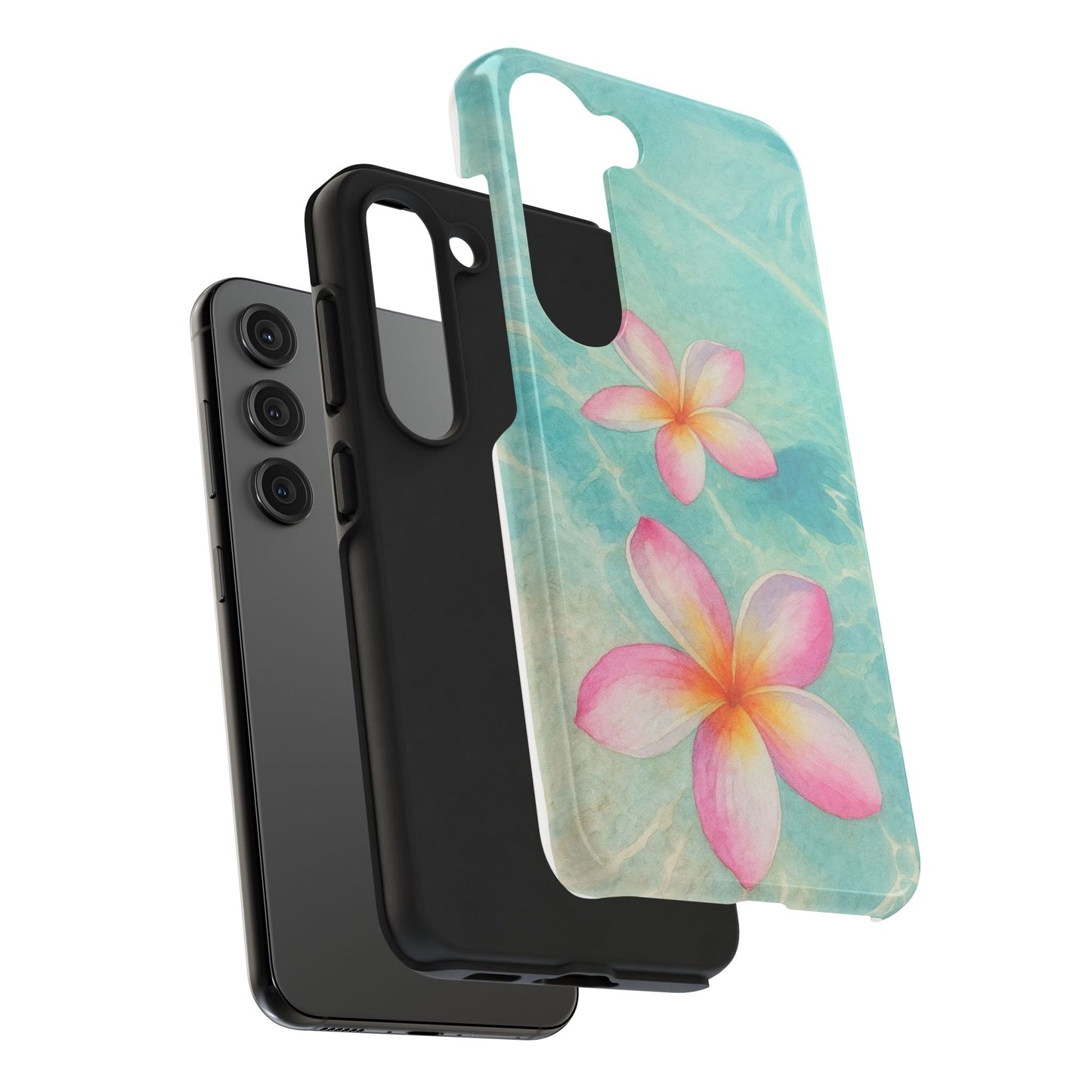 Tropical Flowers - Protective Phone Case