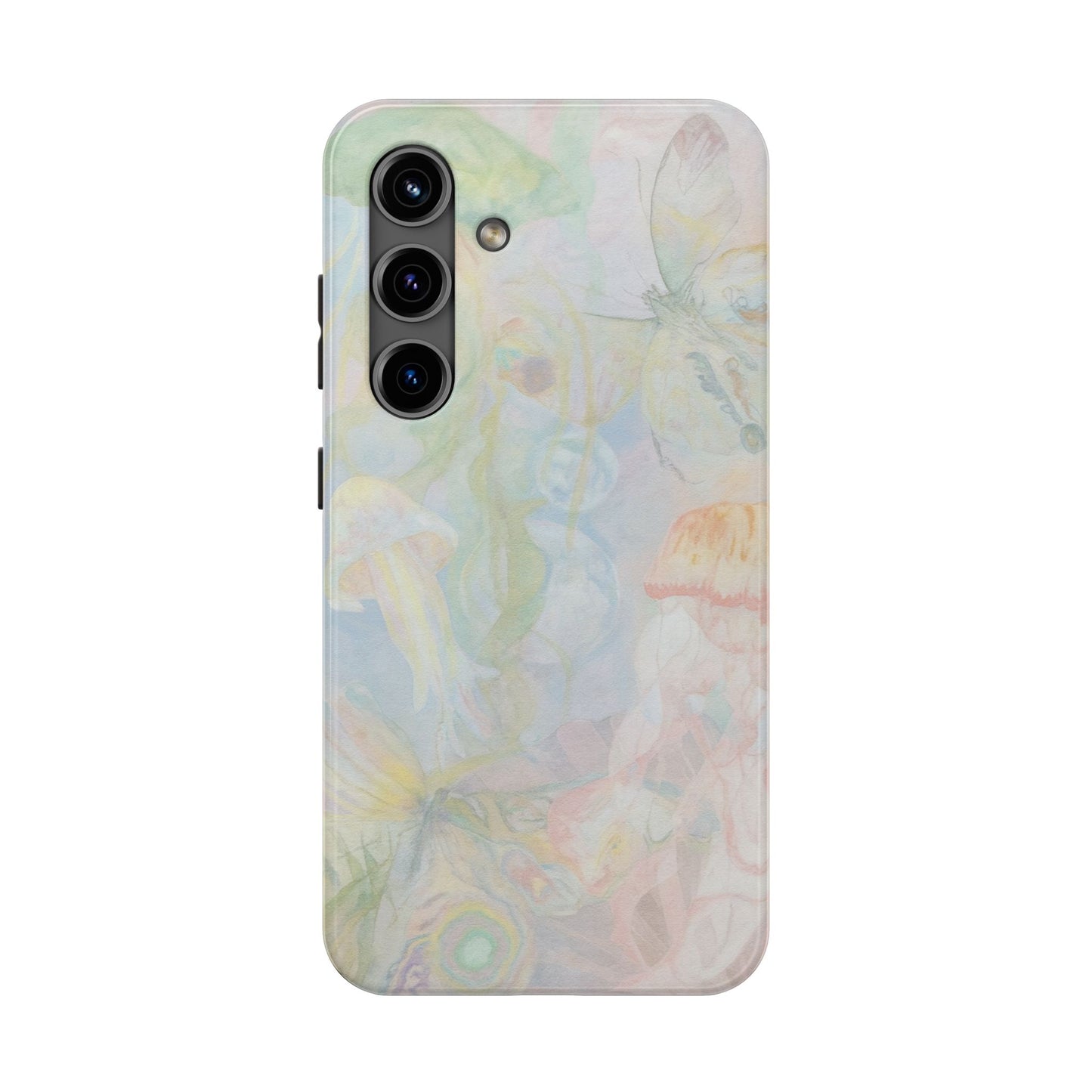 Butterfly Scene - Protective Phone Case
