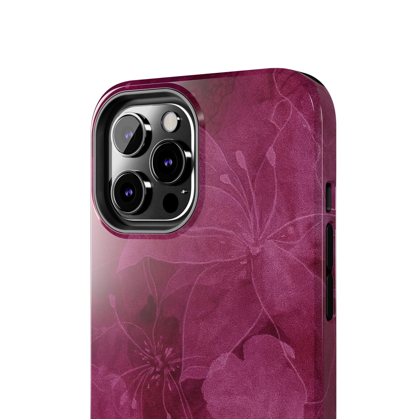 Magenta Petals - Protective Phone Case
