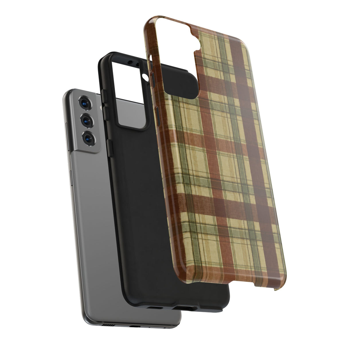Autumn Plaid - Protective Phone Case