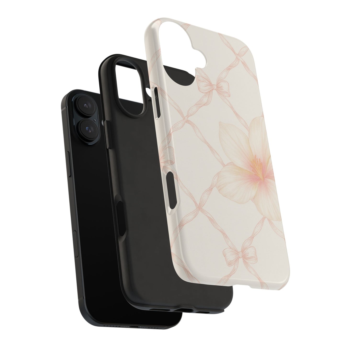 Bows and Botanical - Protective Phone Case