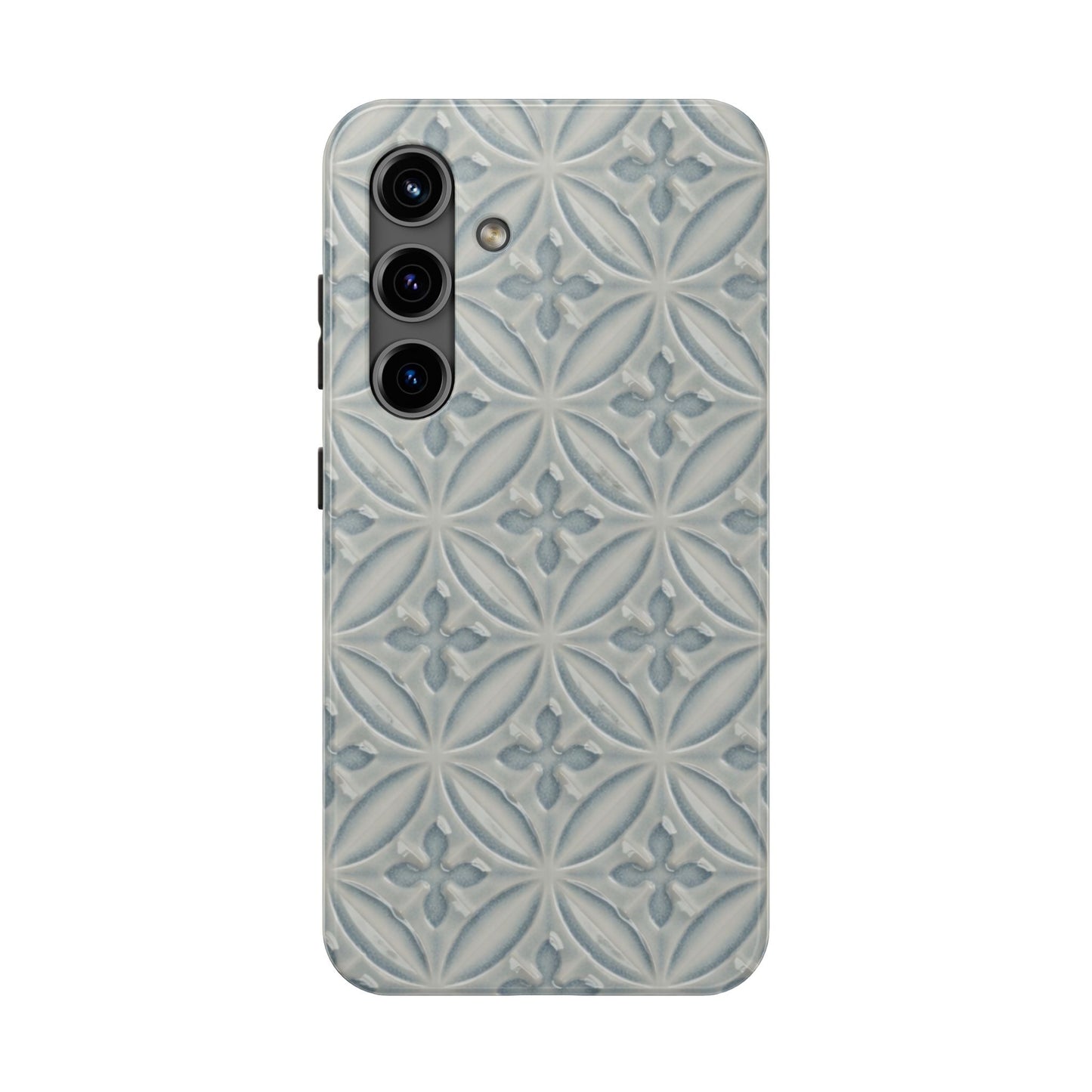 Vintage Blue Tile - Protective Phone Case