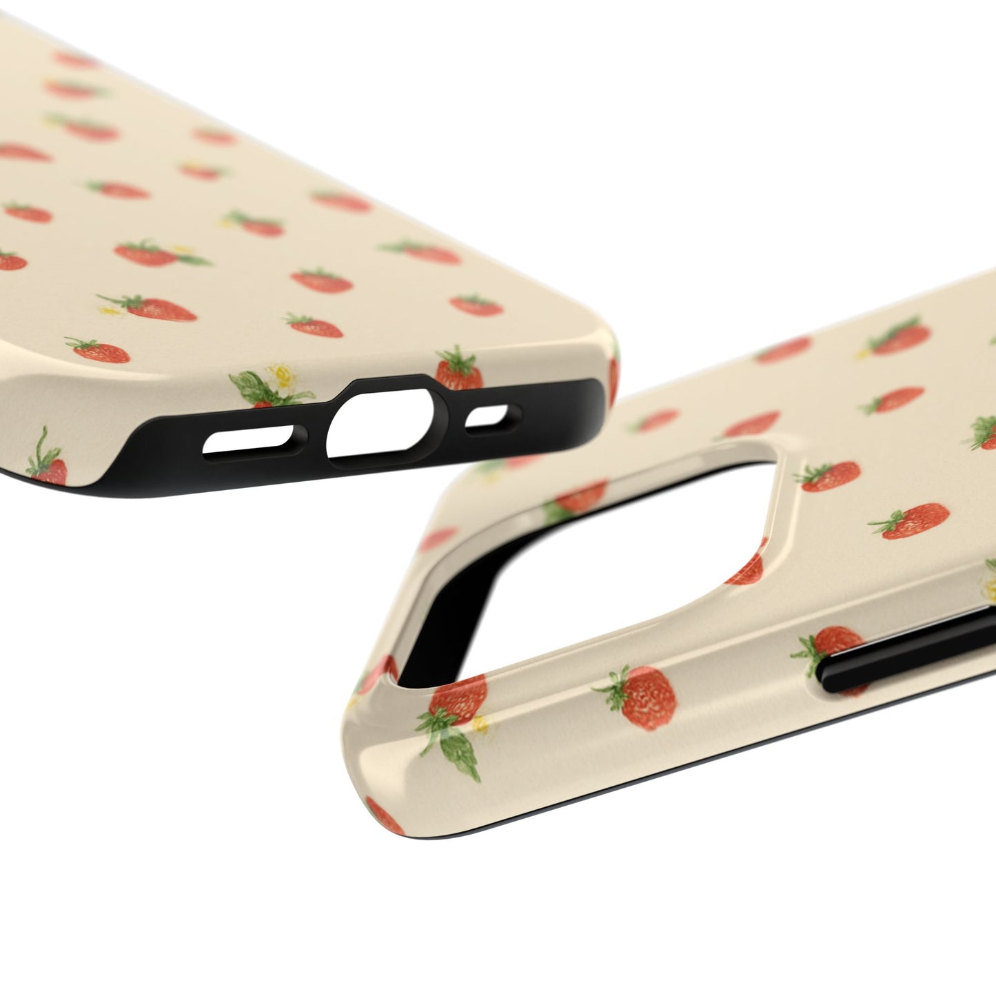 Strawberry Picking - Protective Phone Case