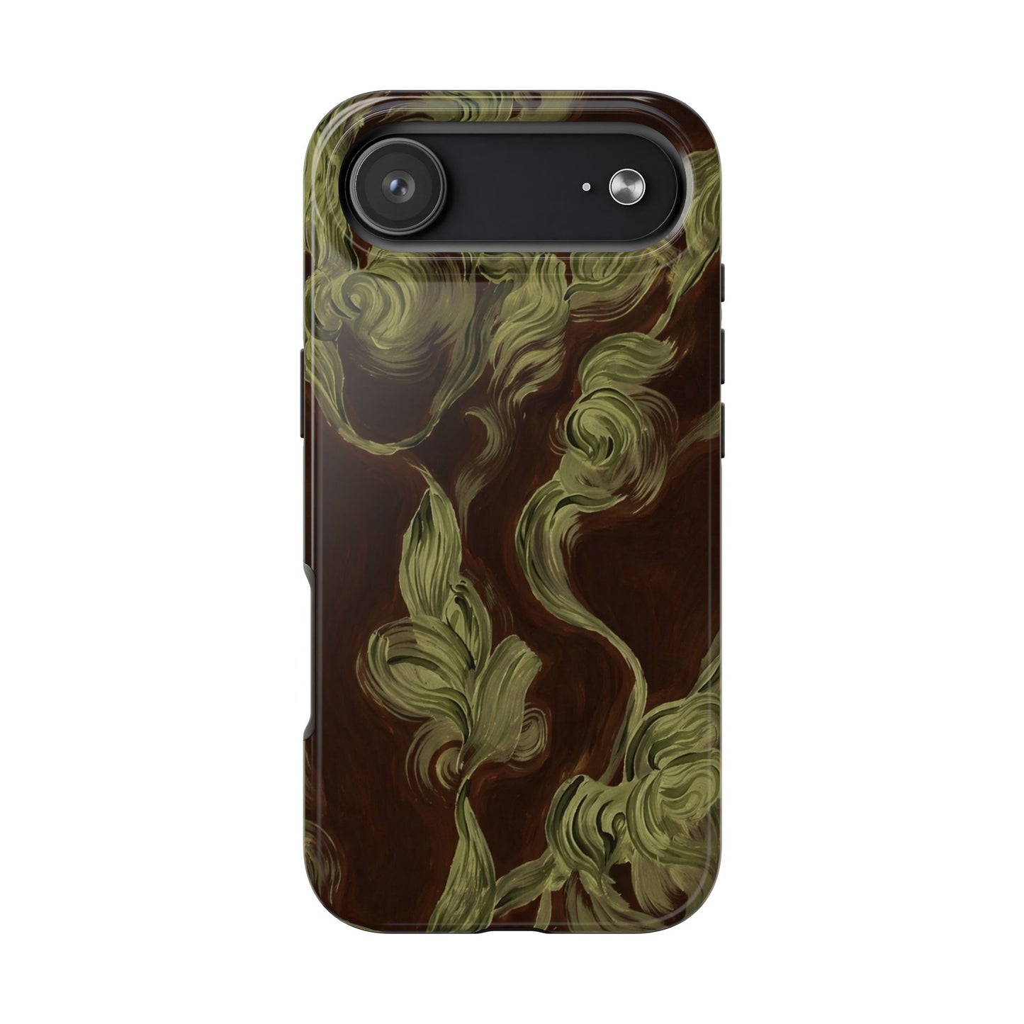 Magnolia Stained Glass - Protective Phone Case