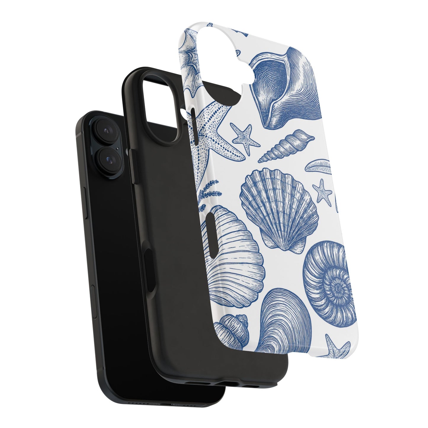 Seashells by the Shore - Protective Phone Case