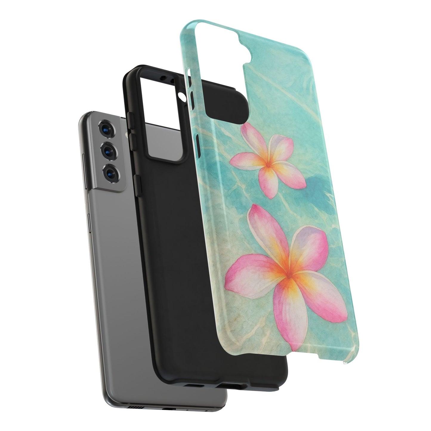 Tropical Flowers - Protective Phone Case