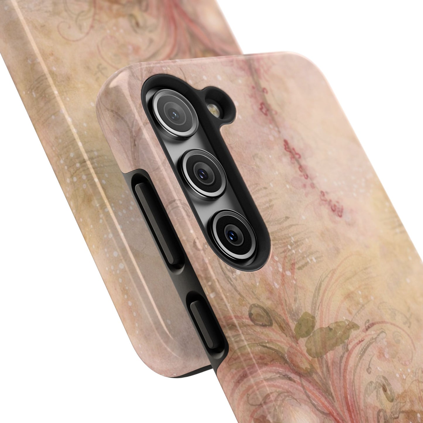 Antique Watercolor Floral - Protective Phone Case