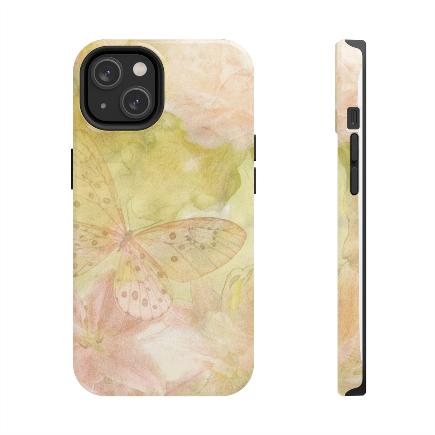 Rose Butterfly - Protective Phone Case