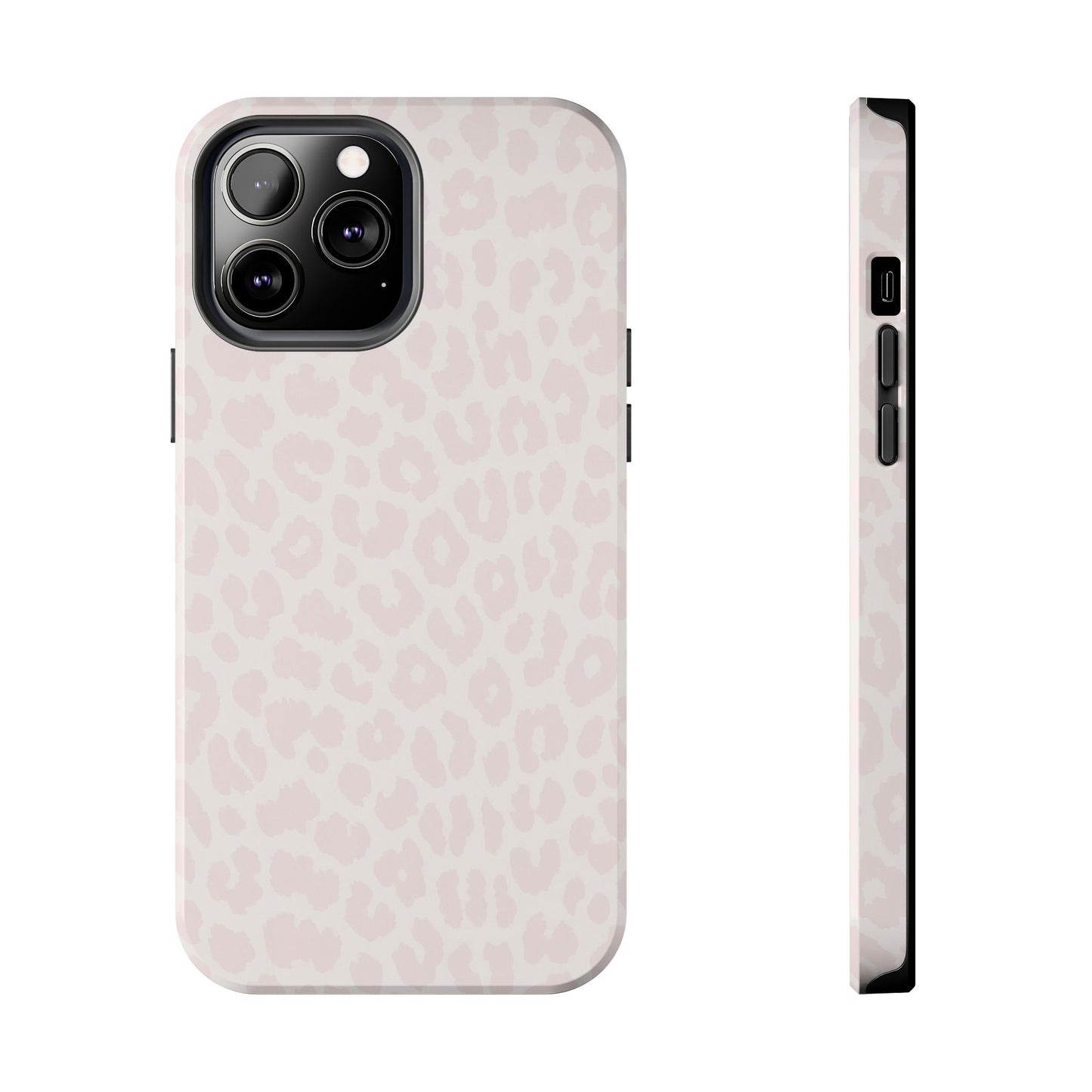 Petal Pink Leopard - Protective Phone Case