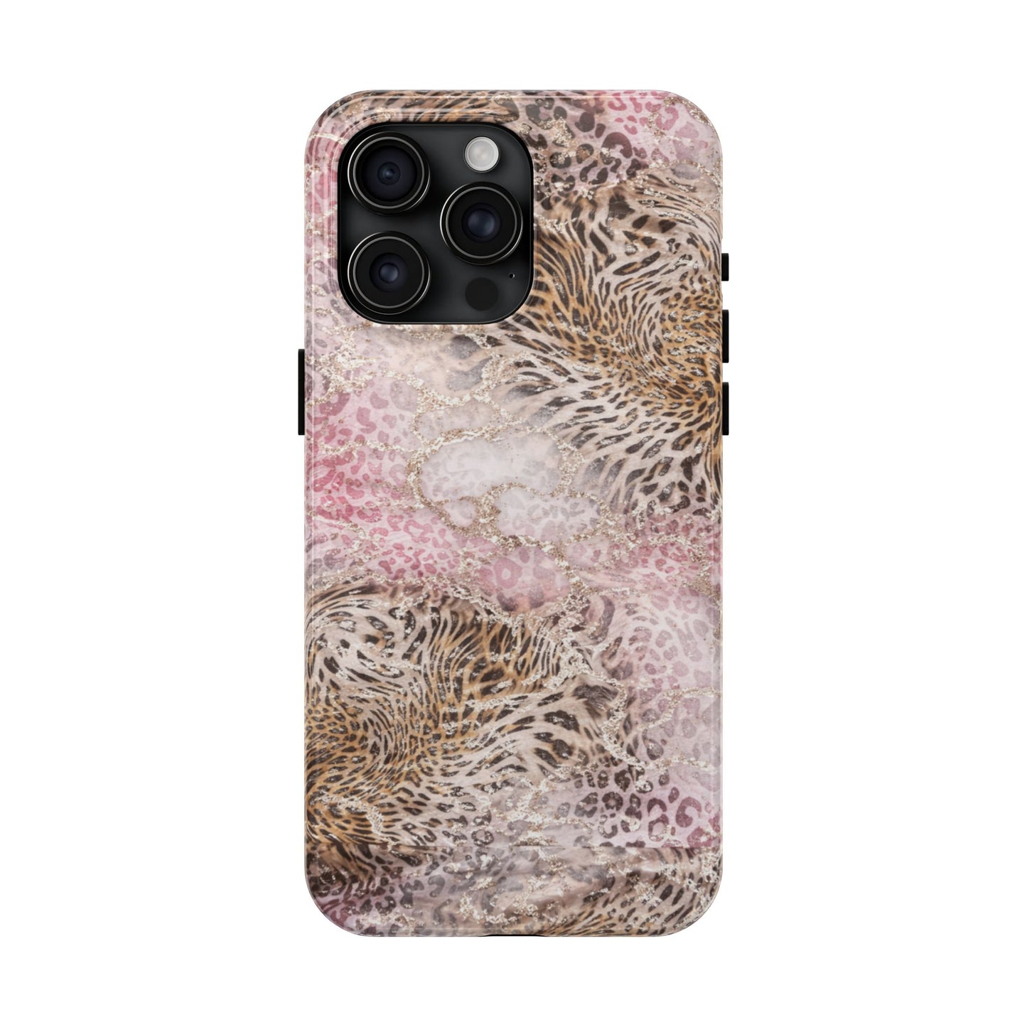Pink Leopard - Protective Phone Case