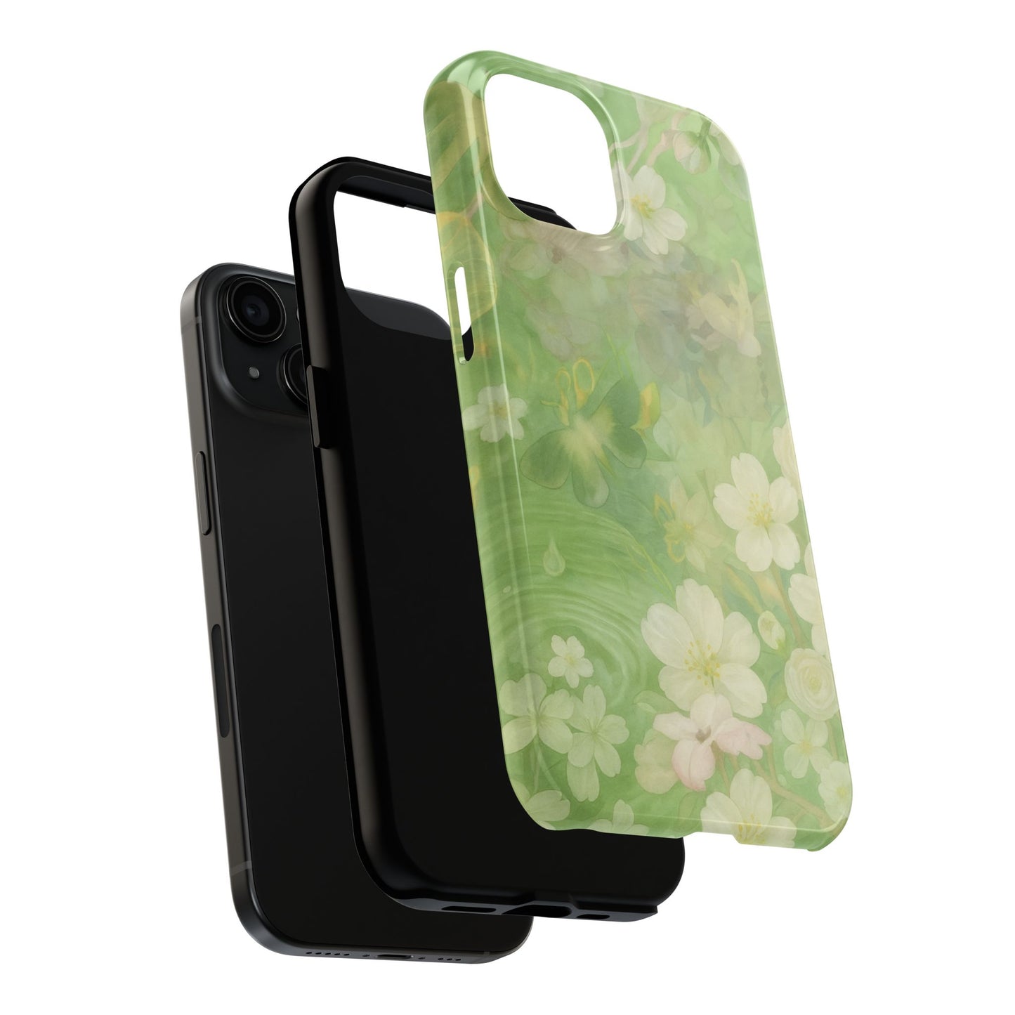 Sage Blossom - Protective Phone Case