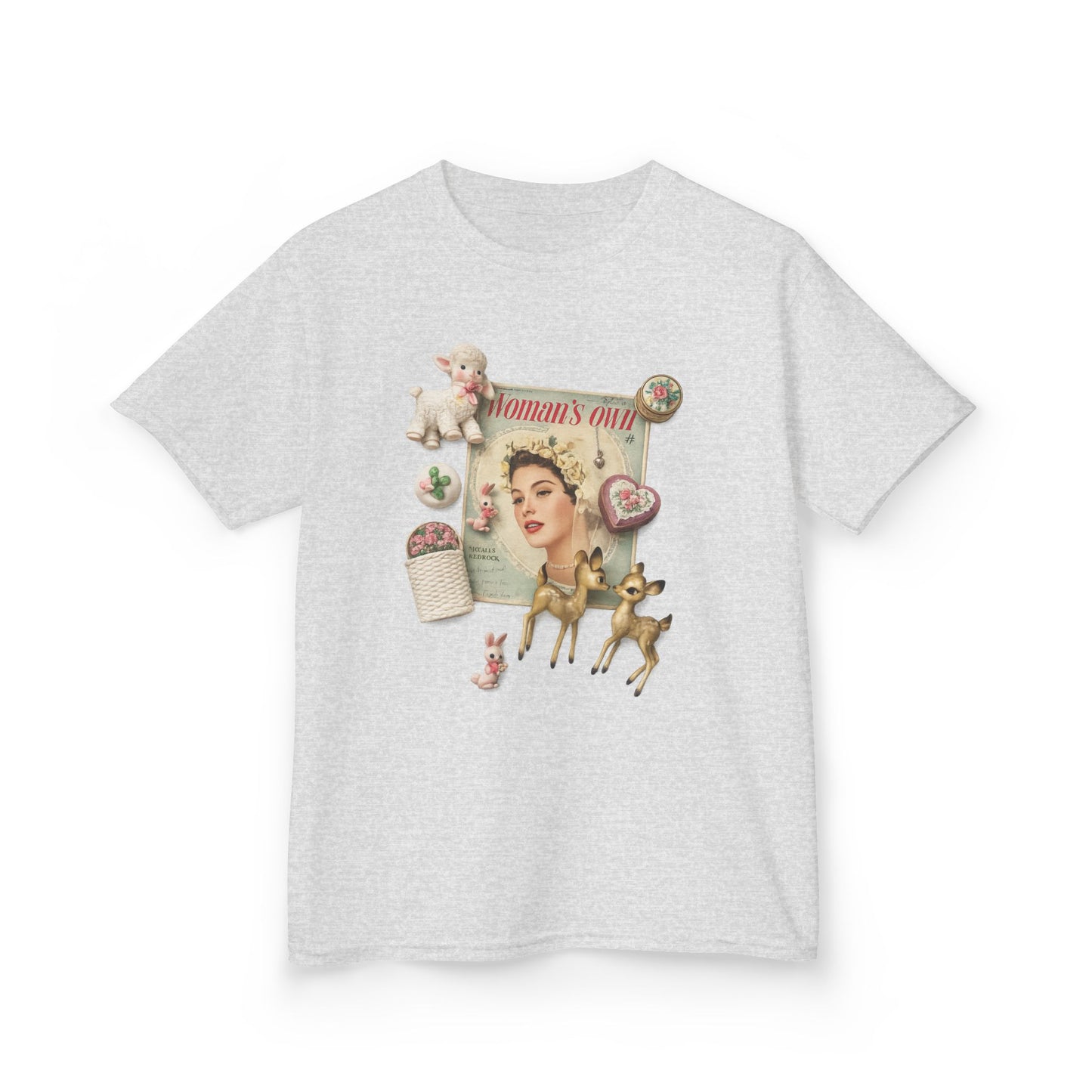 Feminine Collage - Baby Tee