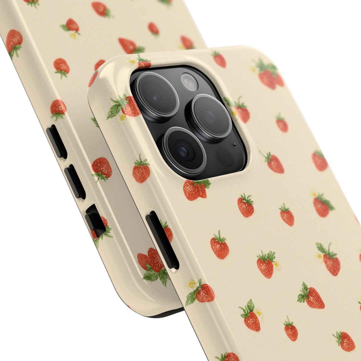 Strawberry Picking - Protective Phone Case