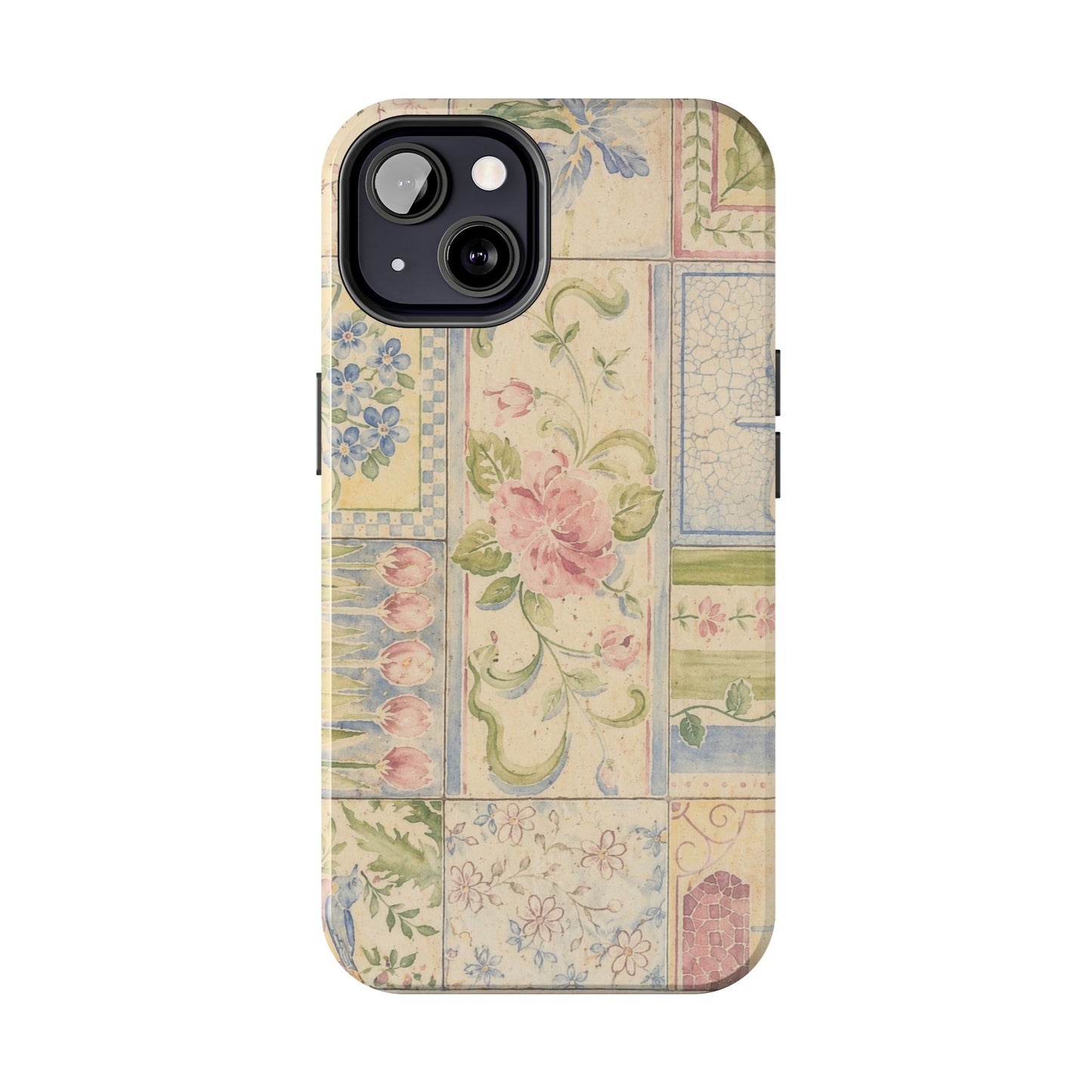 Floral Patchwork - Protective Phone Case