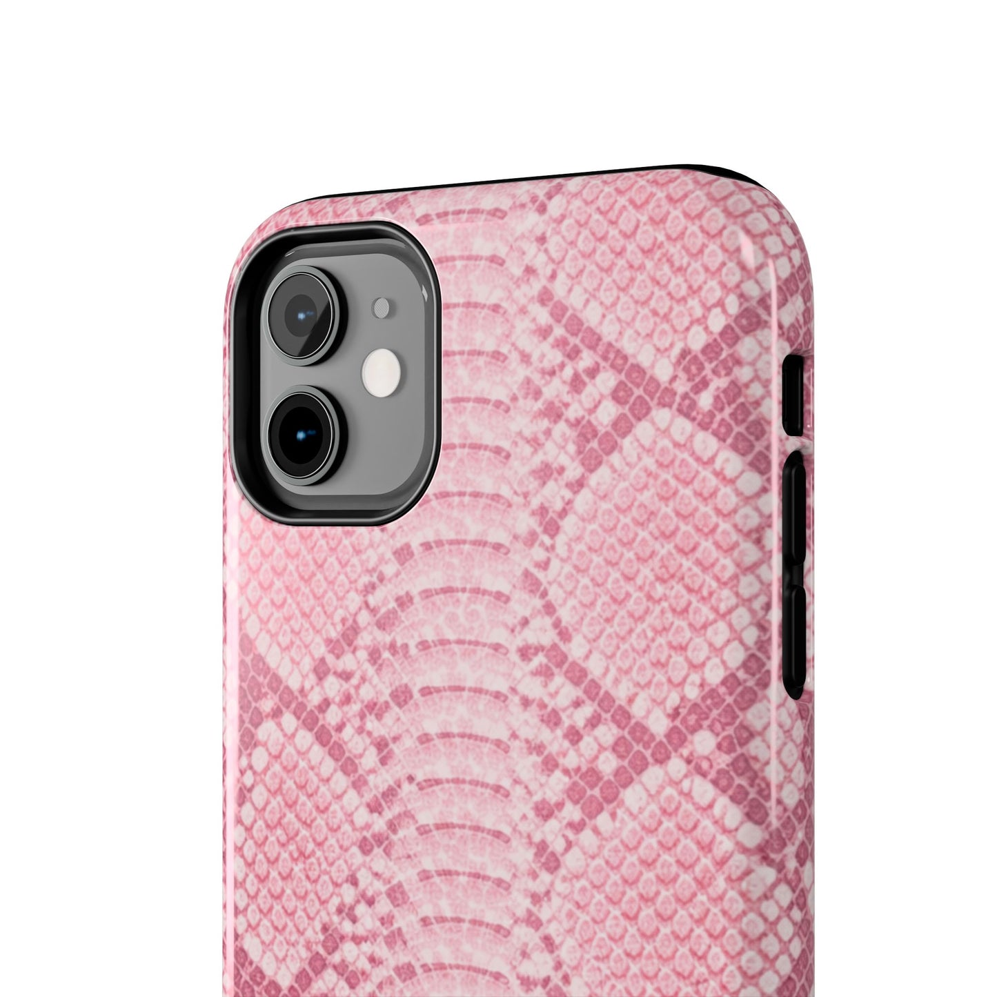 Pink Snake Skin - Protective Phone Case