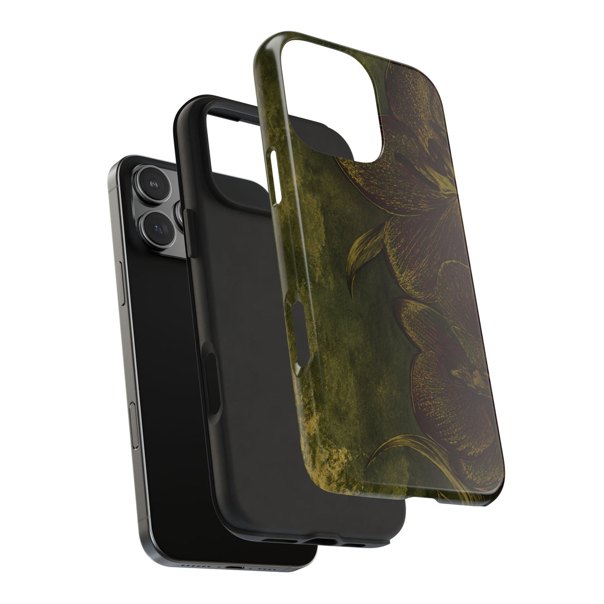 Olive Orchid - Protective Phone Case