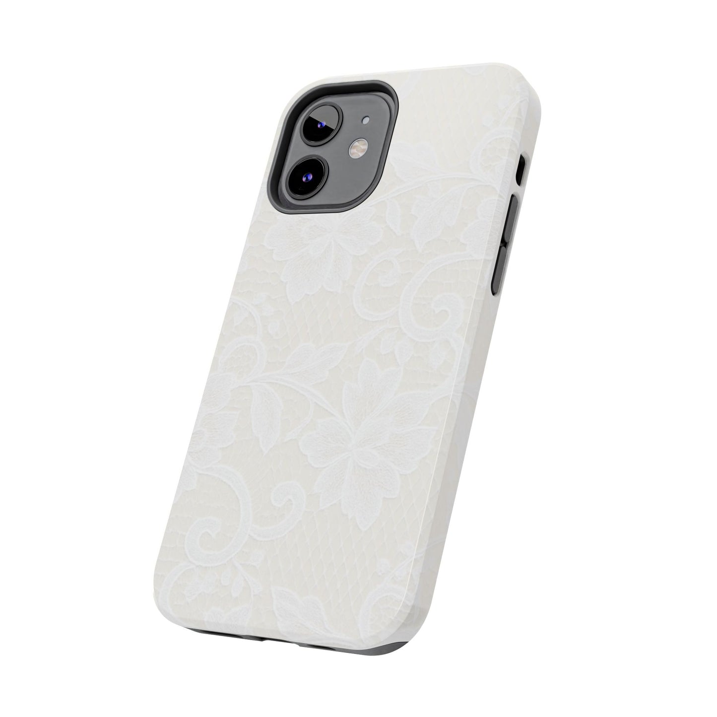 White Lace - Protective Phone Case