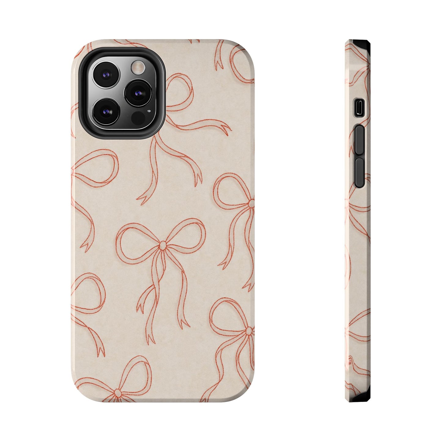 Cherry Bows - Protective Phone Case