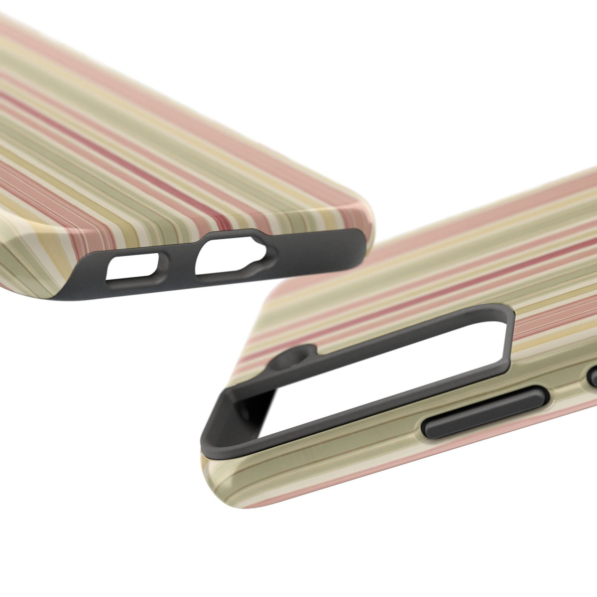 Rosewood Stripe - Protective Phone Case