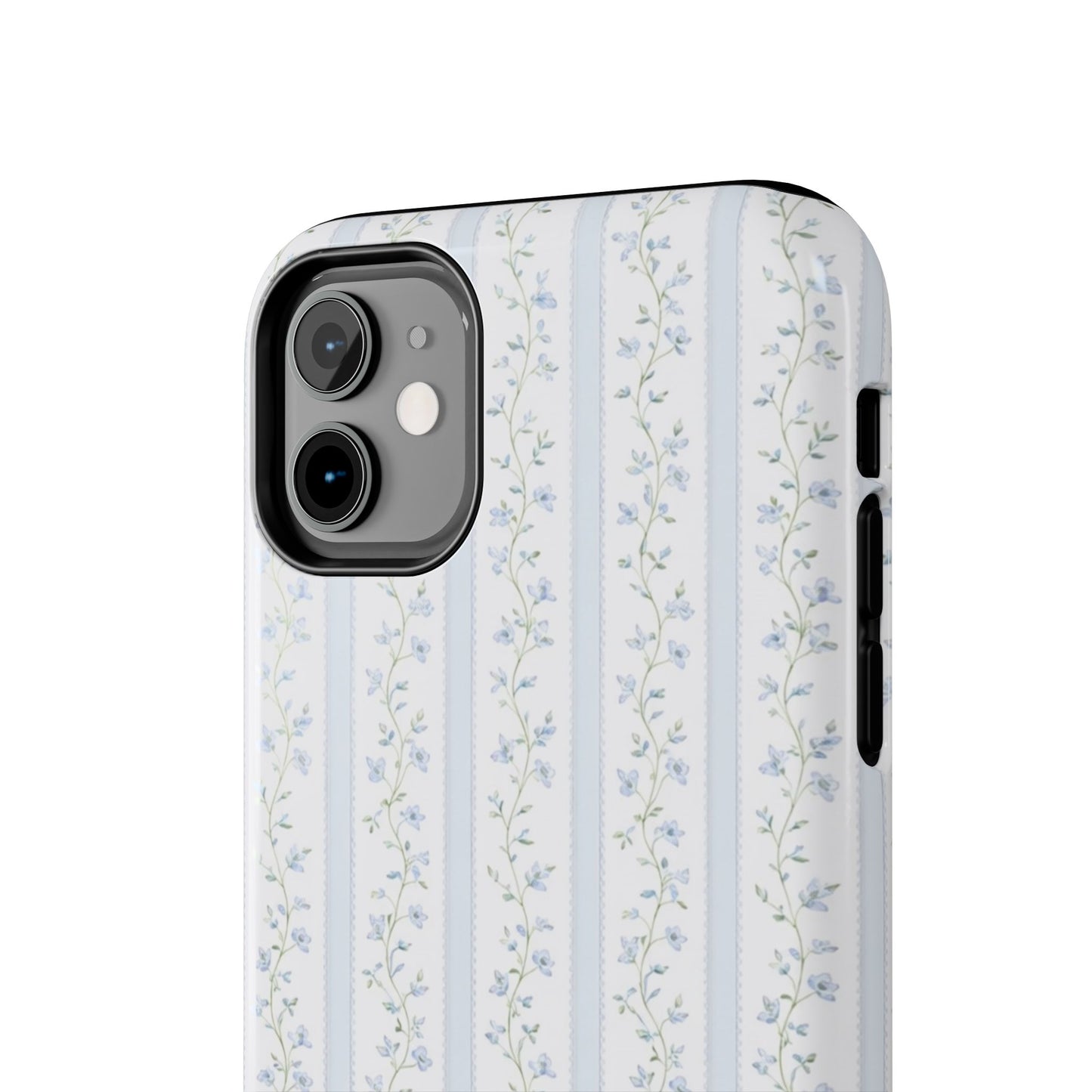 Vintage Blue Vine - Protective Phone Case