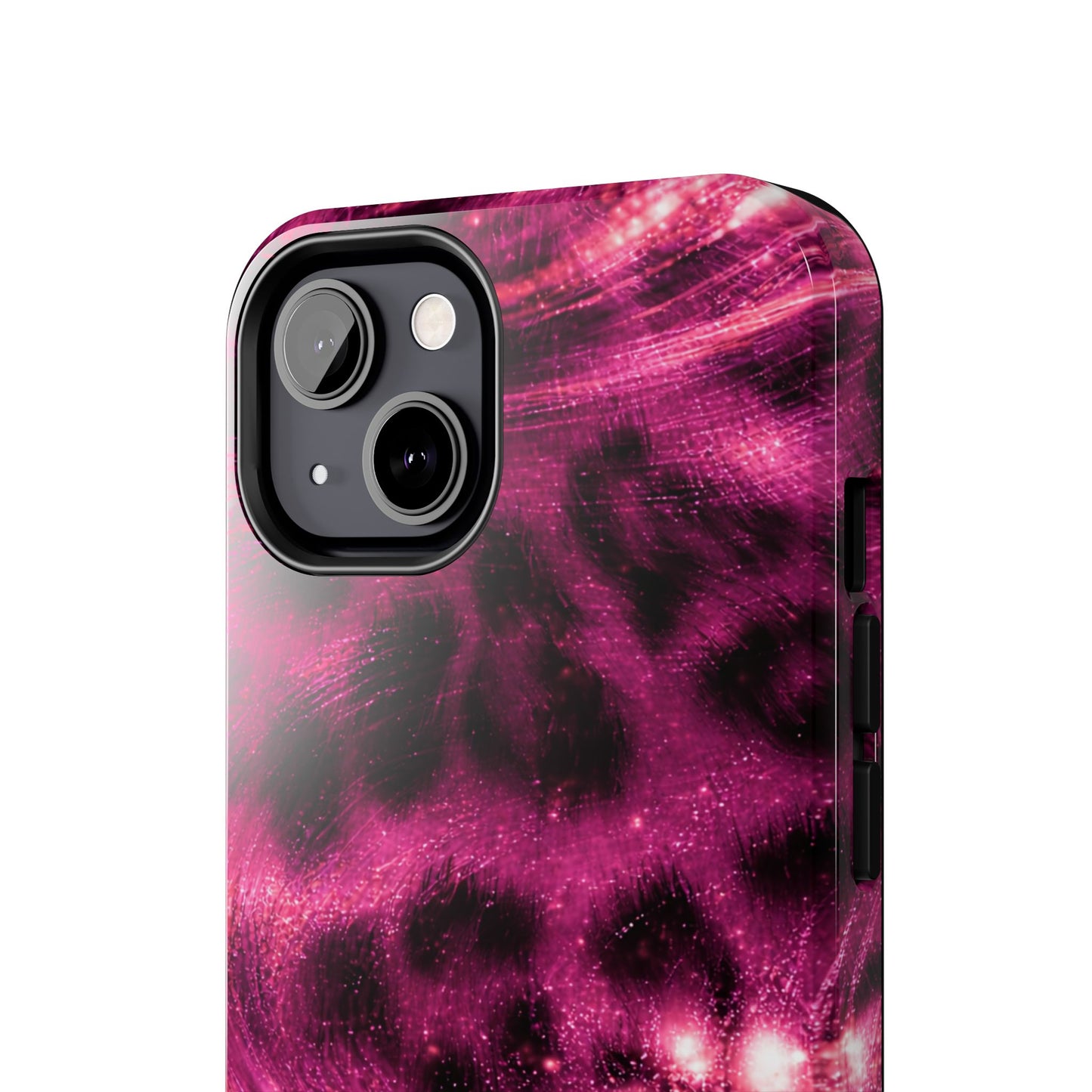 Magenta Y2K Leopard - Protective Phone Case