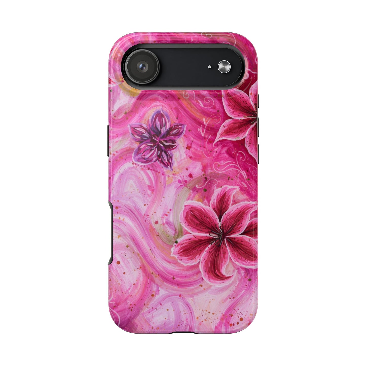 Watercolor Hibiscus - Protective Phone Case