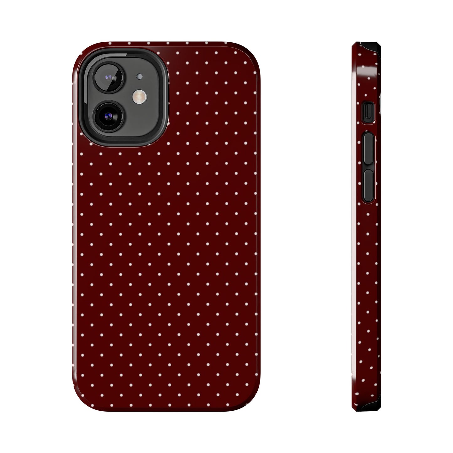 Red Polka Dots - Protective Phone Case