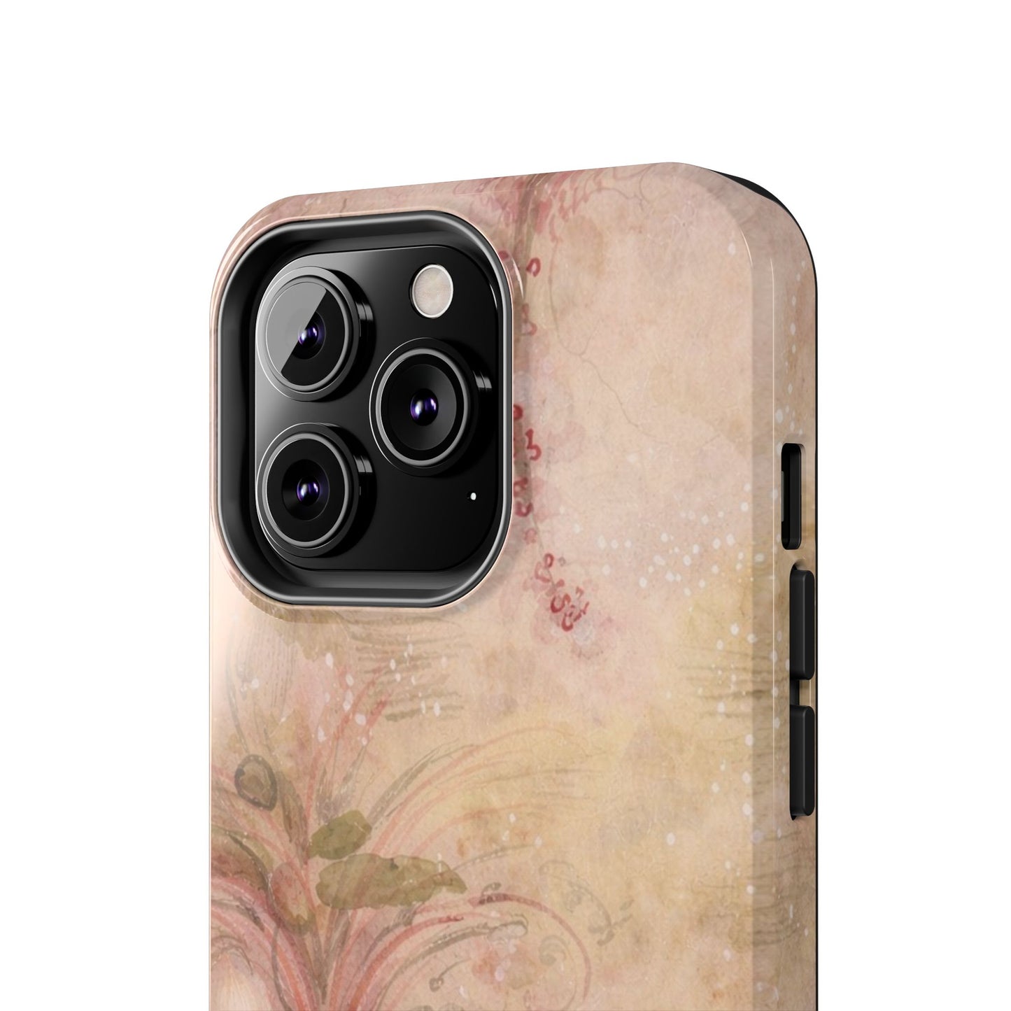 Antique Watercolor Floral - Protective Phone Case