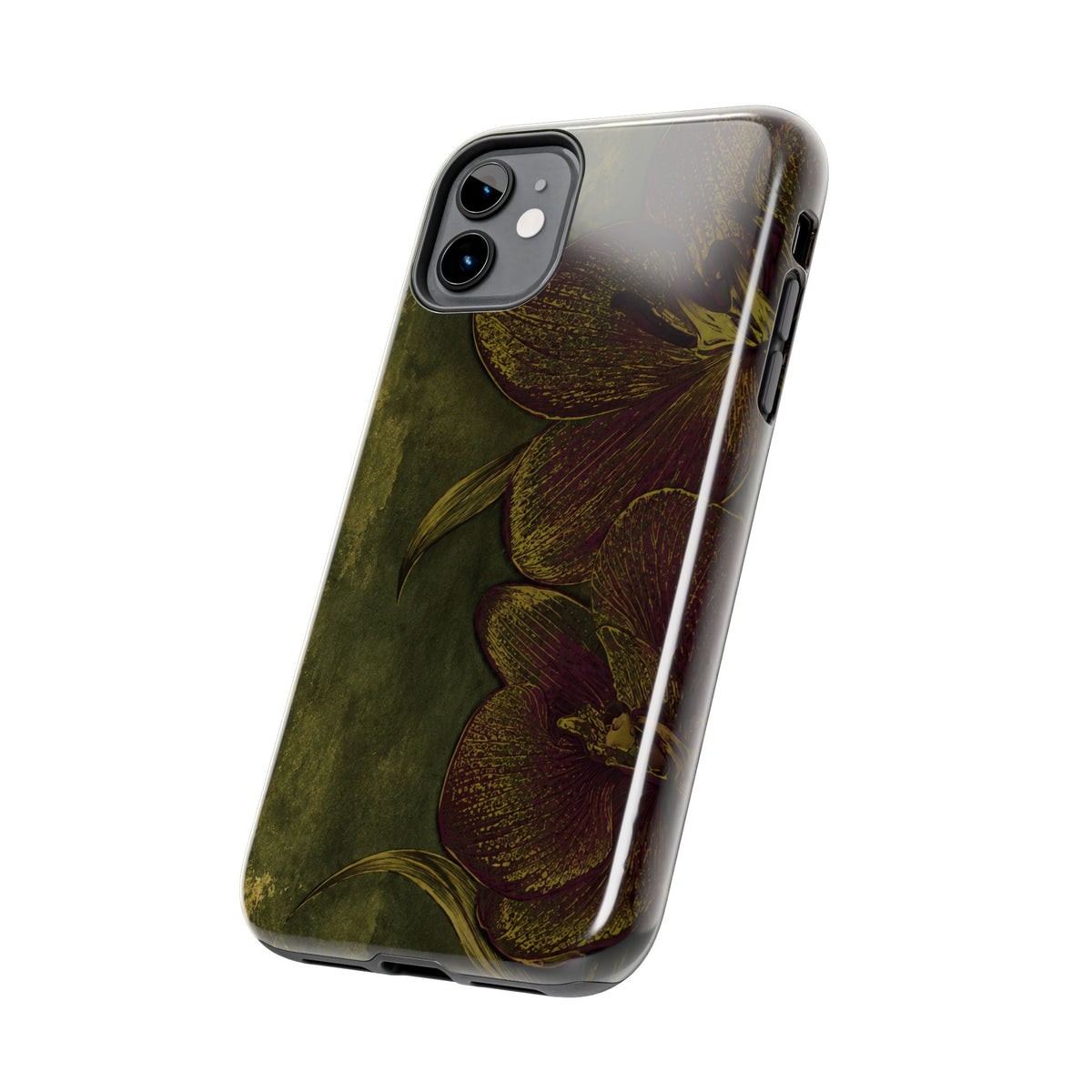 Olive Orchid - Protective Phone Case