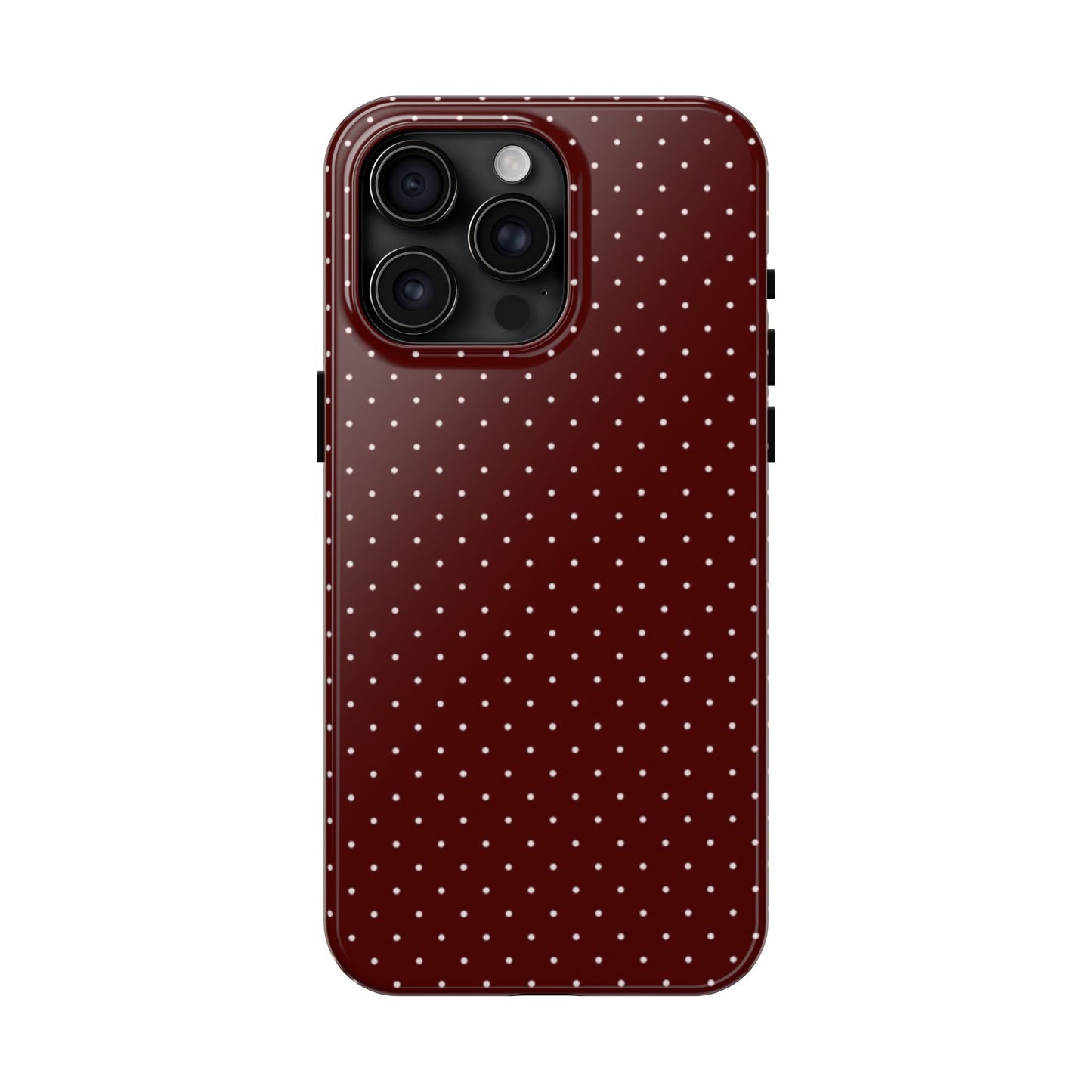 Red Polka Dots - Protective Phone Case
