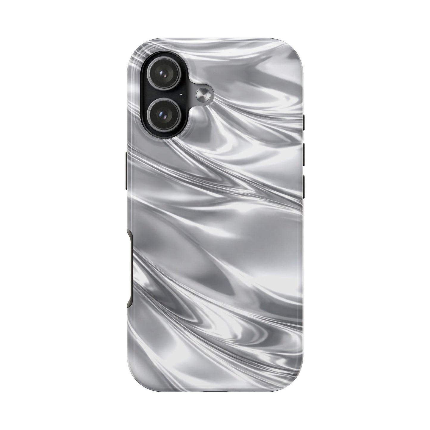 Silver Metallic - Protective Phone Case