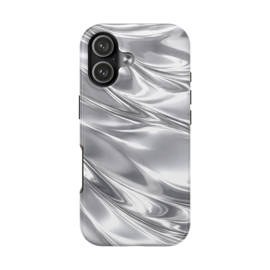 Silver Metallic - Protective Phone Case