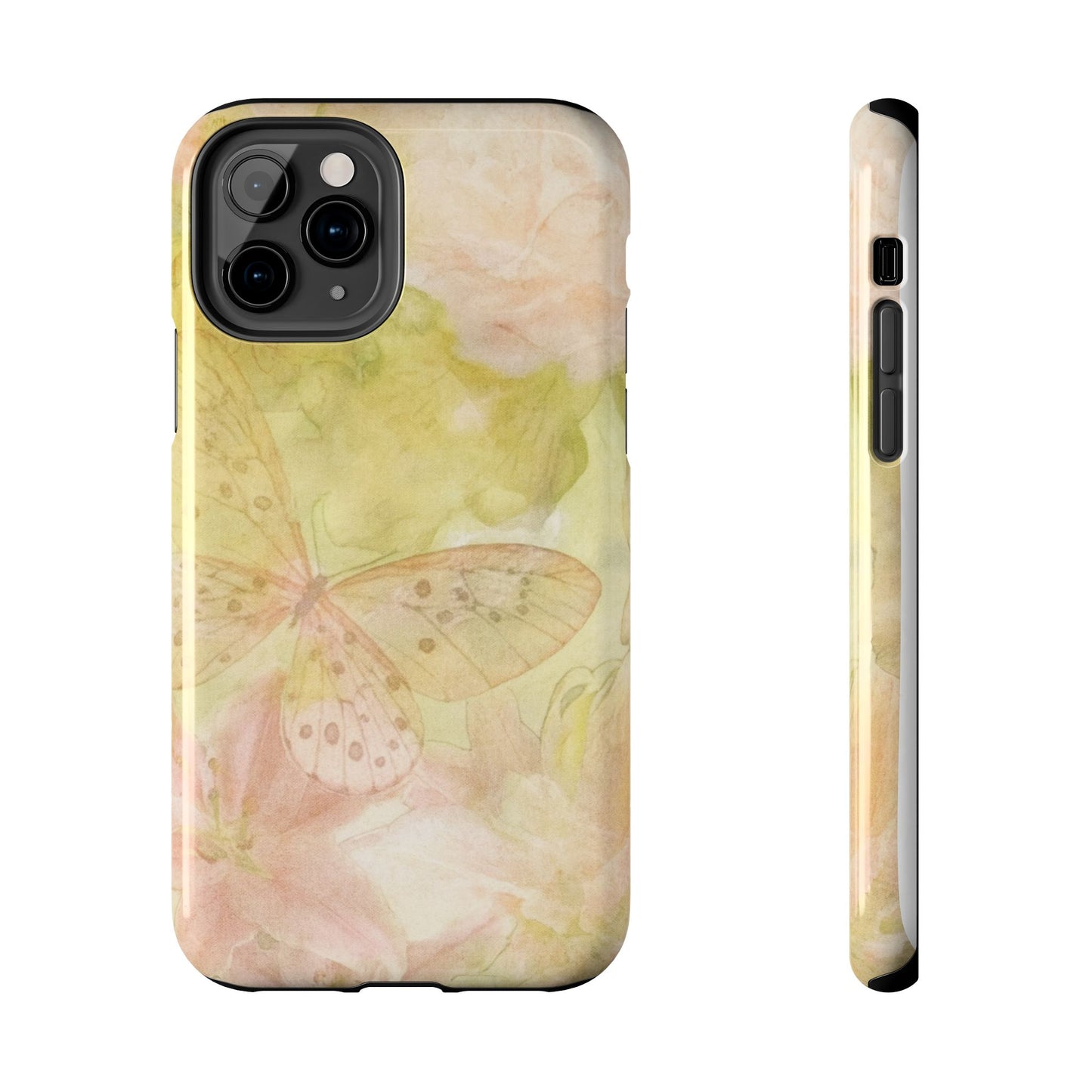 Rose Butterfly - Protective Phone Case