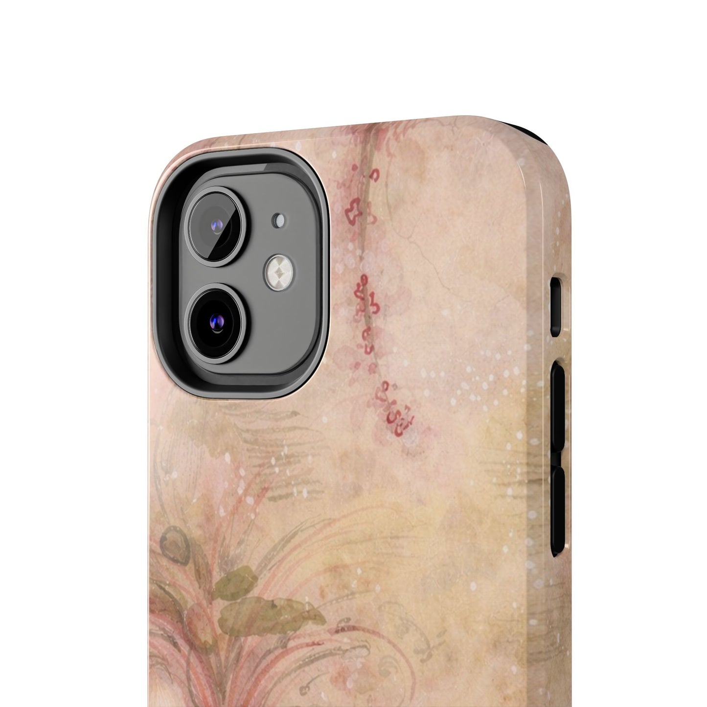 Antique Watercolor Floral - Protective Phone Case
